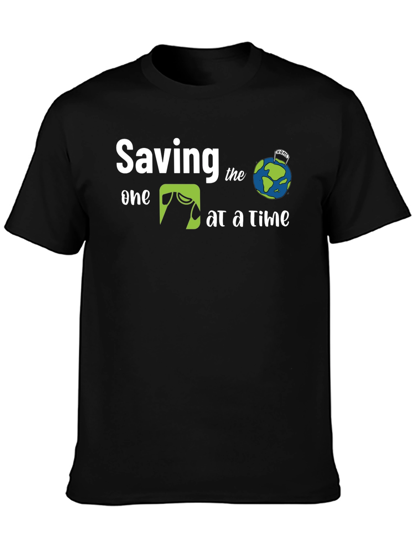Eco-Friendly Saving the Planet Graphic Tee