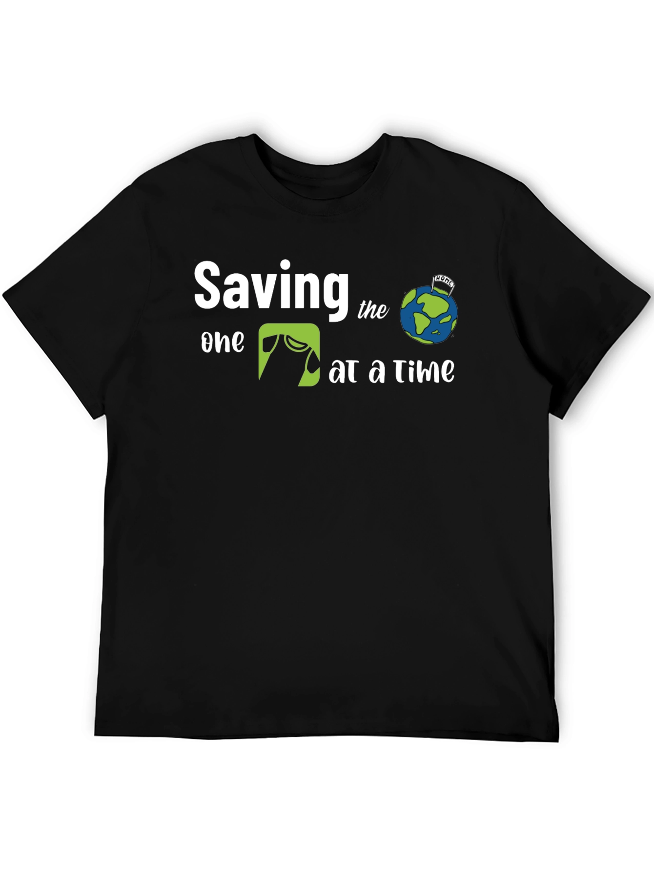 Eco-Friendly Saving the Planet Graphic Tee