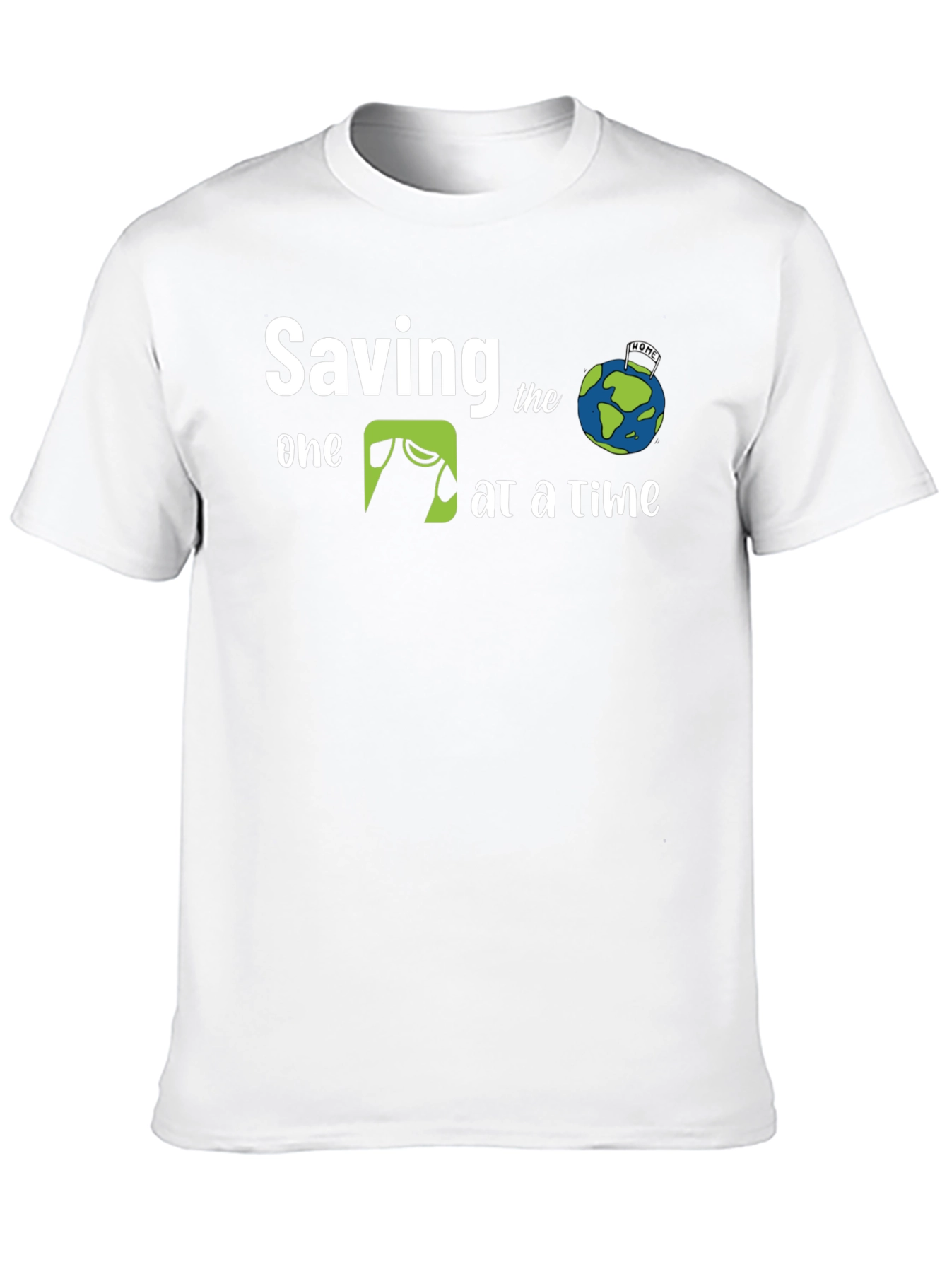 Eco-Friendly Saving the Planet Graphic Tee