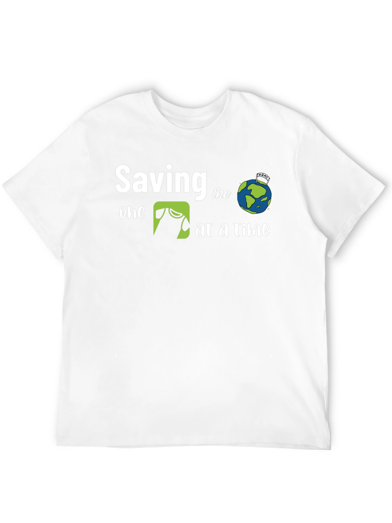 Eco-Friendly Saving the Planet Graphic Tee