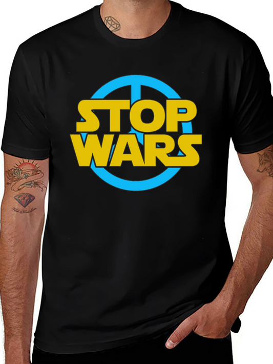 Stop Wars T-Shirt - Peace Symbol Tee