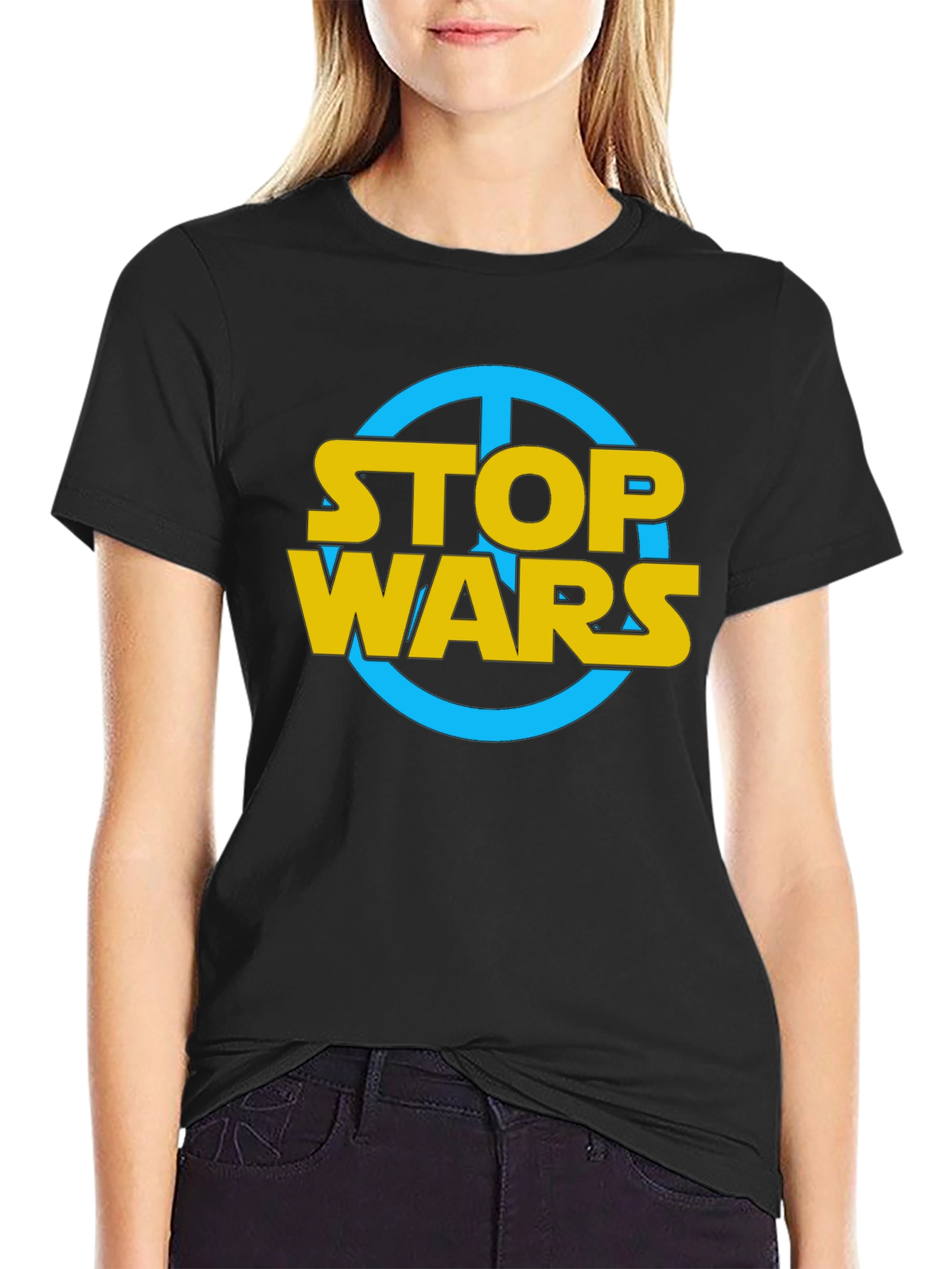 Stop Wars T-Shirt - Peace Symbol Tee