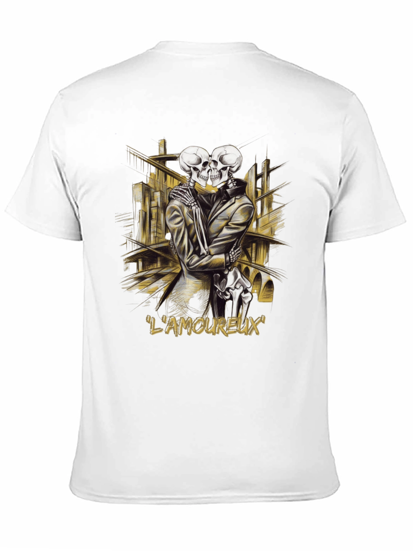 LAmoureux Skeleton Graphic T-Shirt