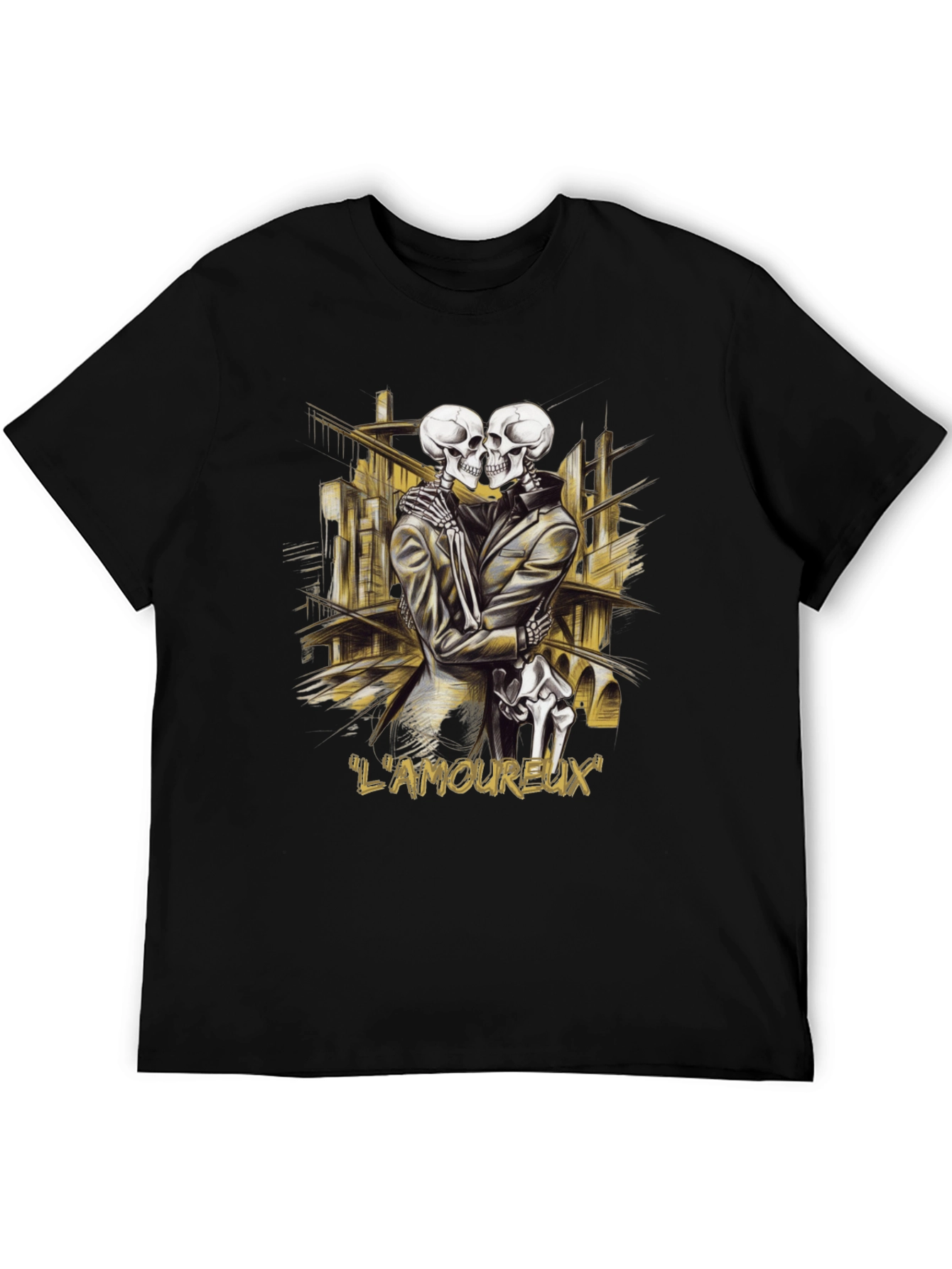 LAmoureux Skeleton Graphic T-Shirt