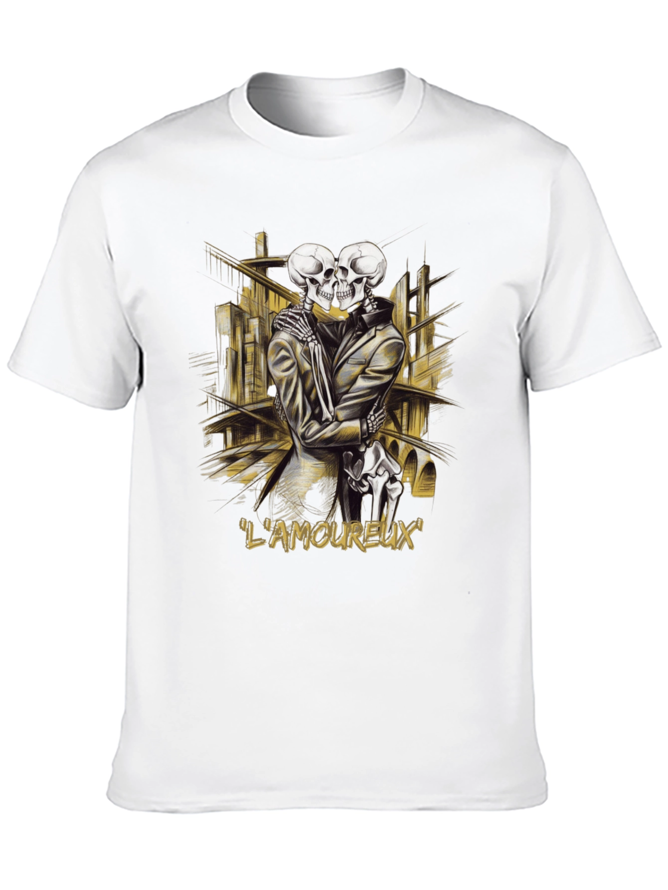 LAmoureux Skeleton Graphic T-Shirt