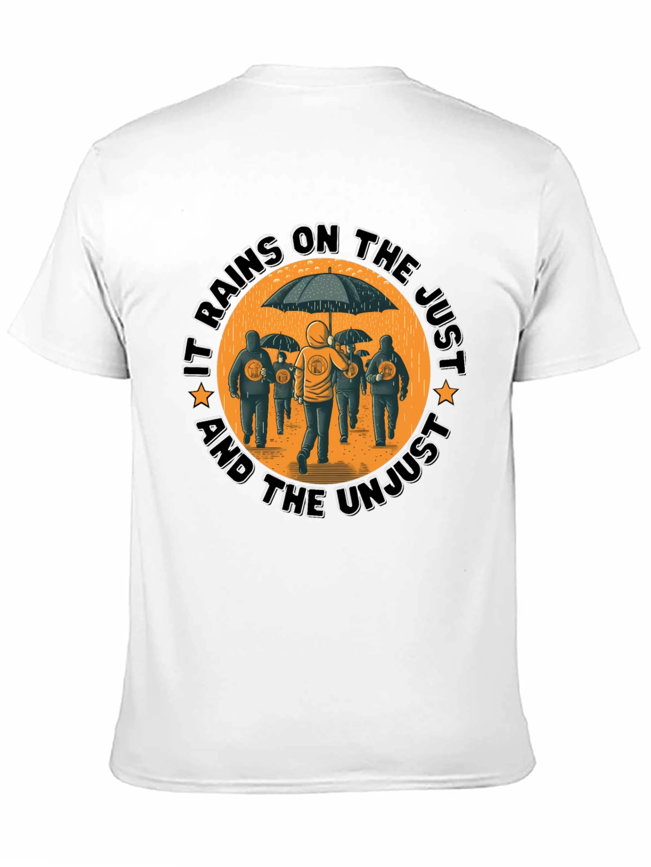 Bitcoin Rain Unisex T-Shirt