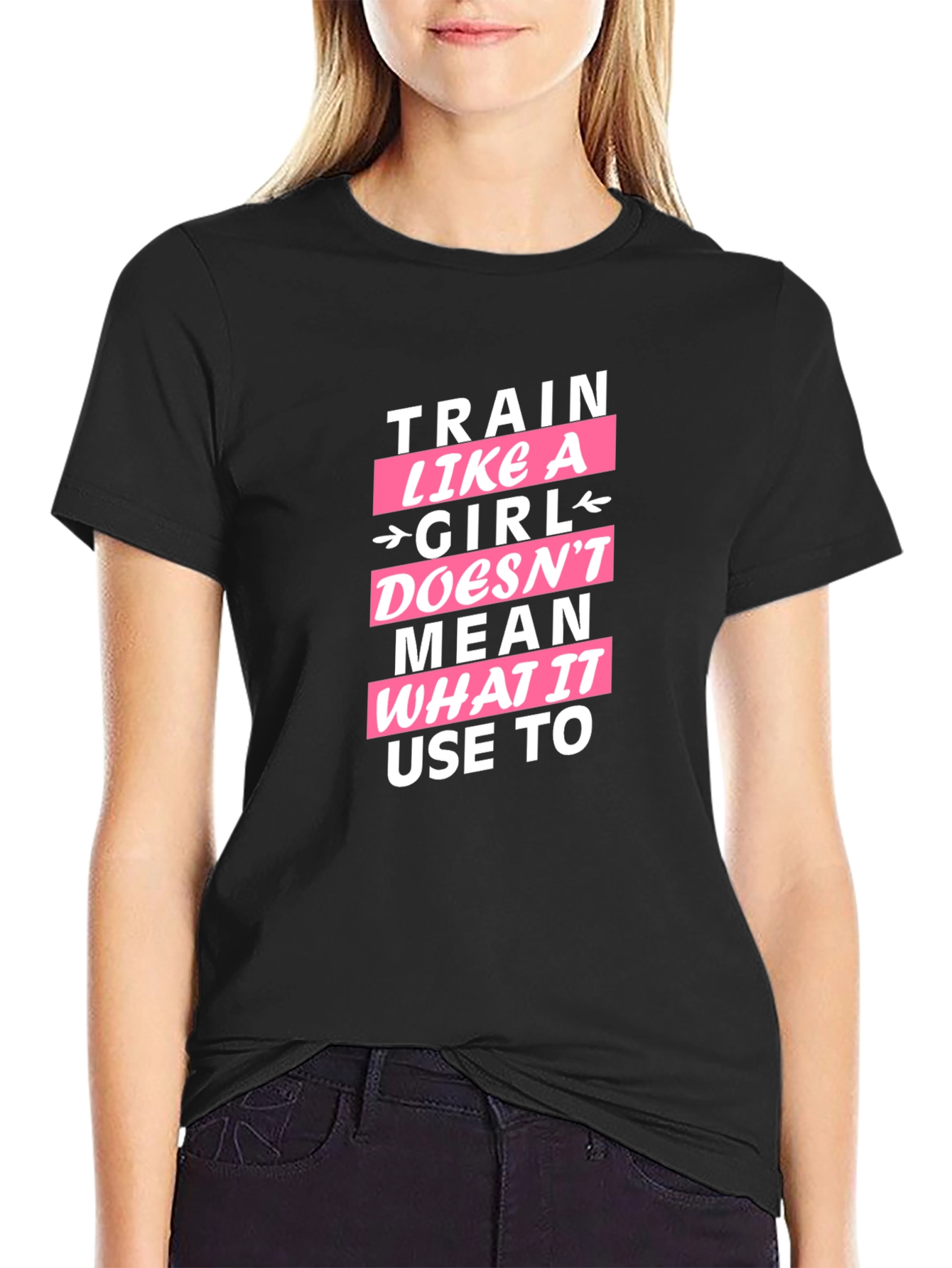 Train Like A Girl Graphic Tee