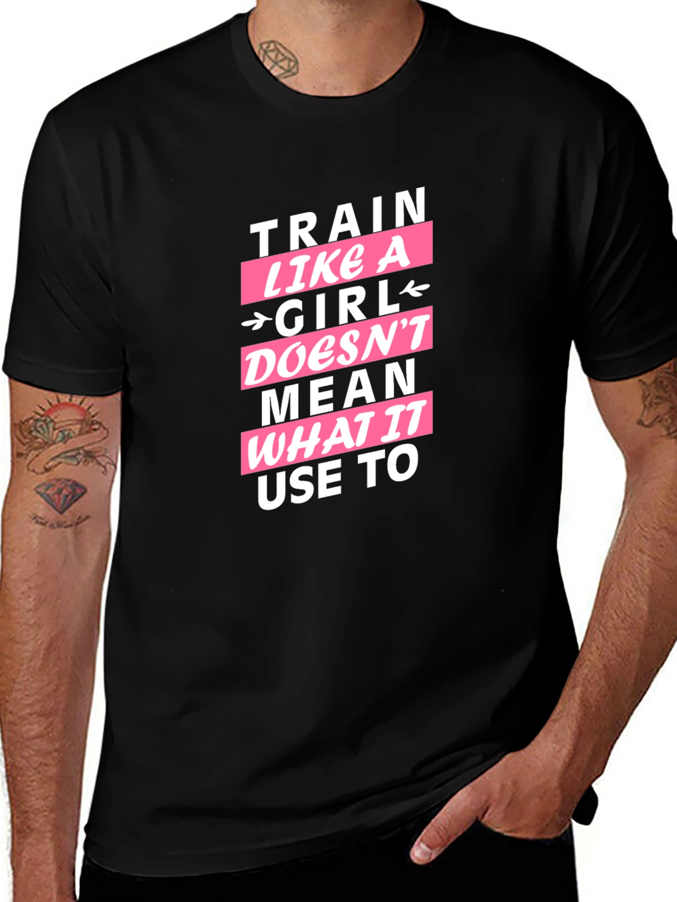 Train Like A Girl Graphic Tee