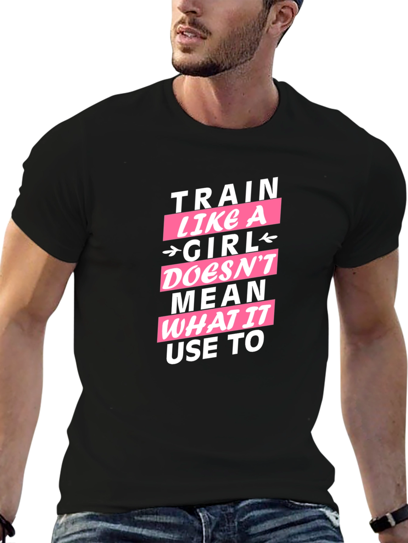 Train Like A Girl Graphic Tee