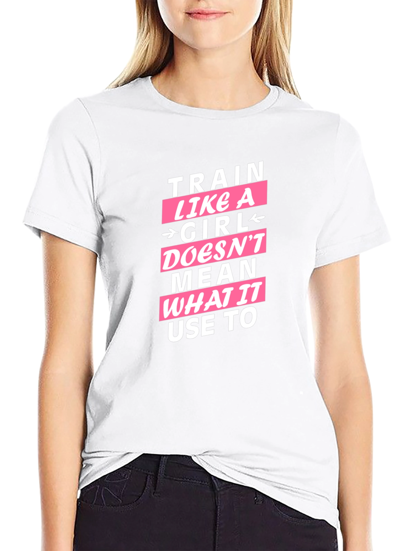 Train Like A Girl Graphic Tee
