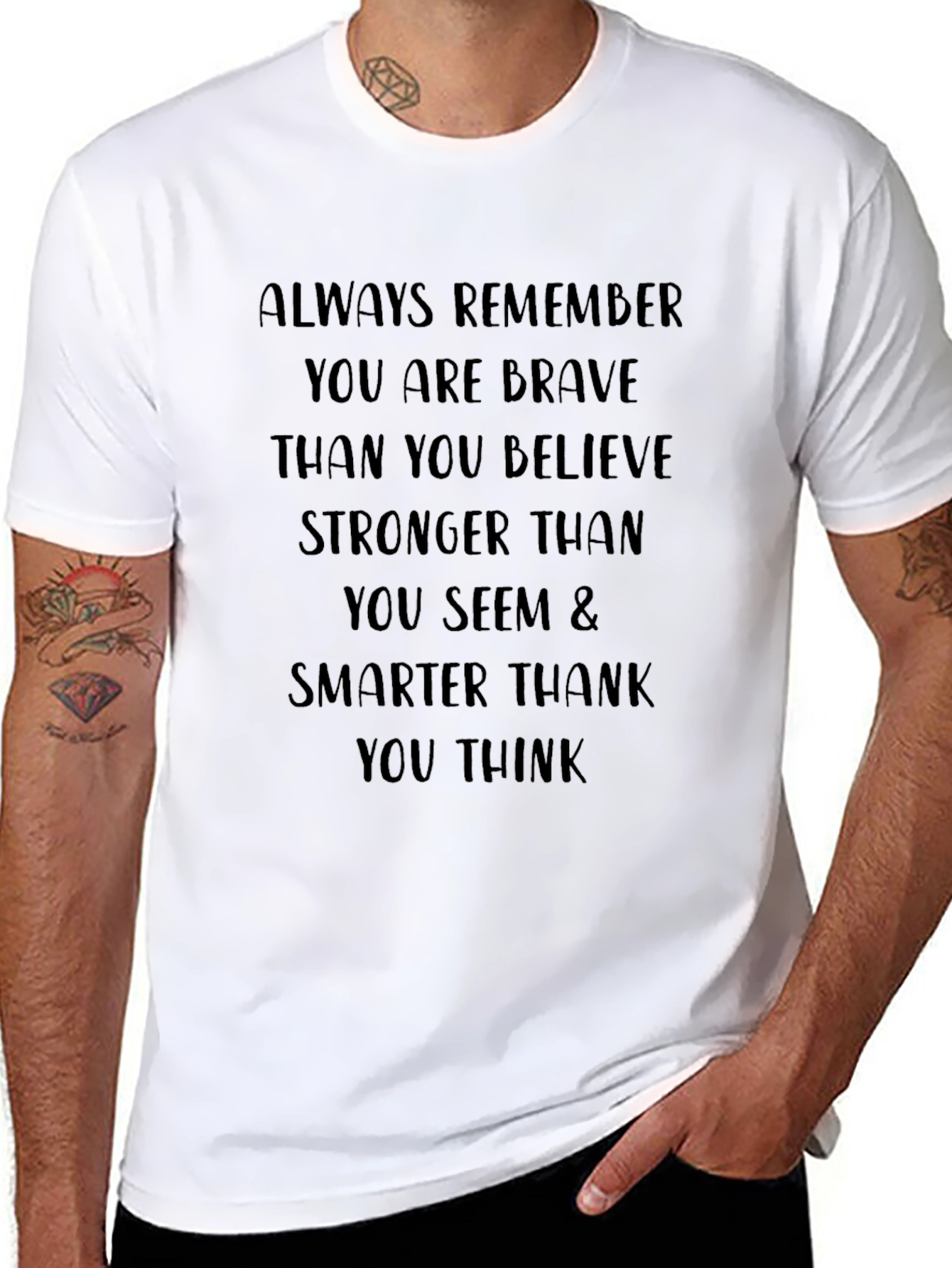 Motivational T-Shirt - Always Remember Graphic Tee