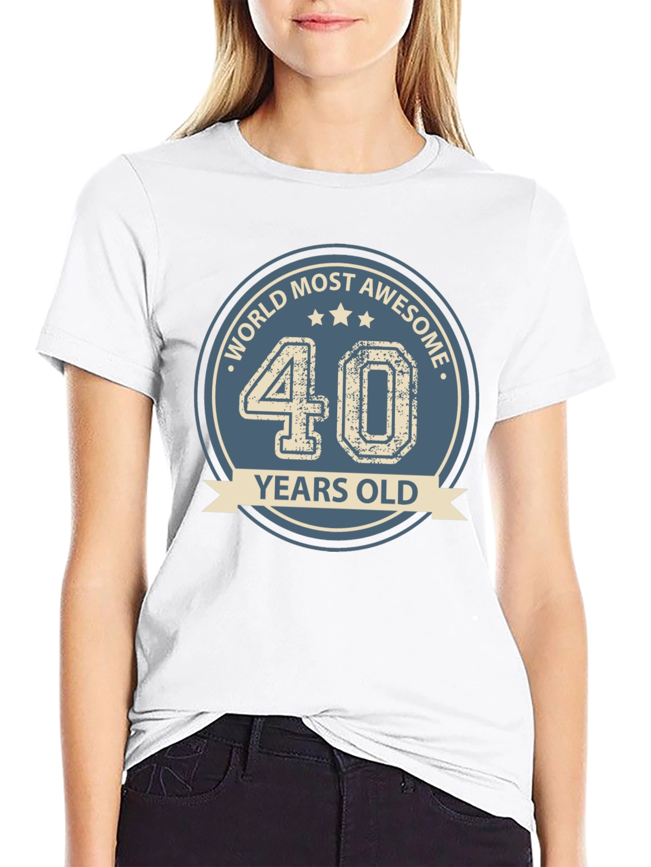 Worlds Most Awesome 40 Years Old T-Shirt