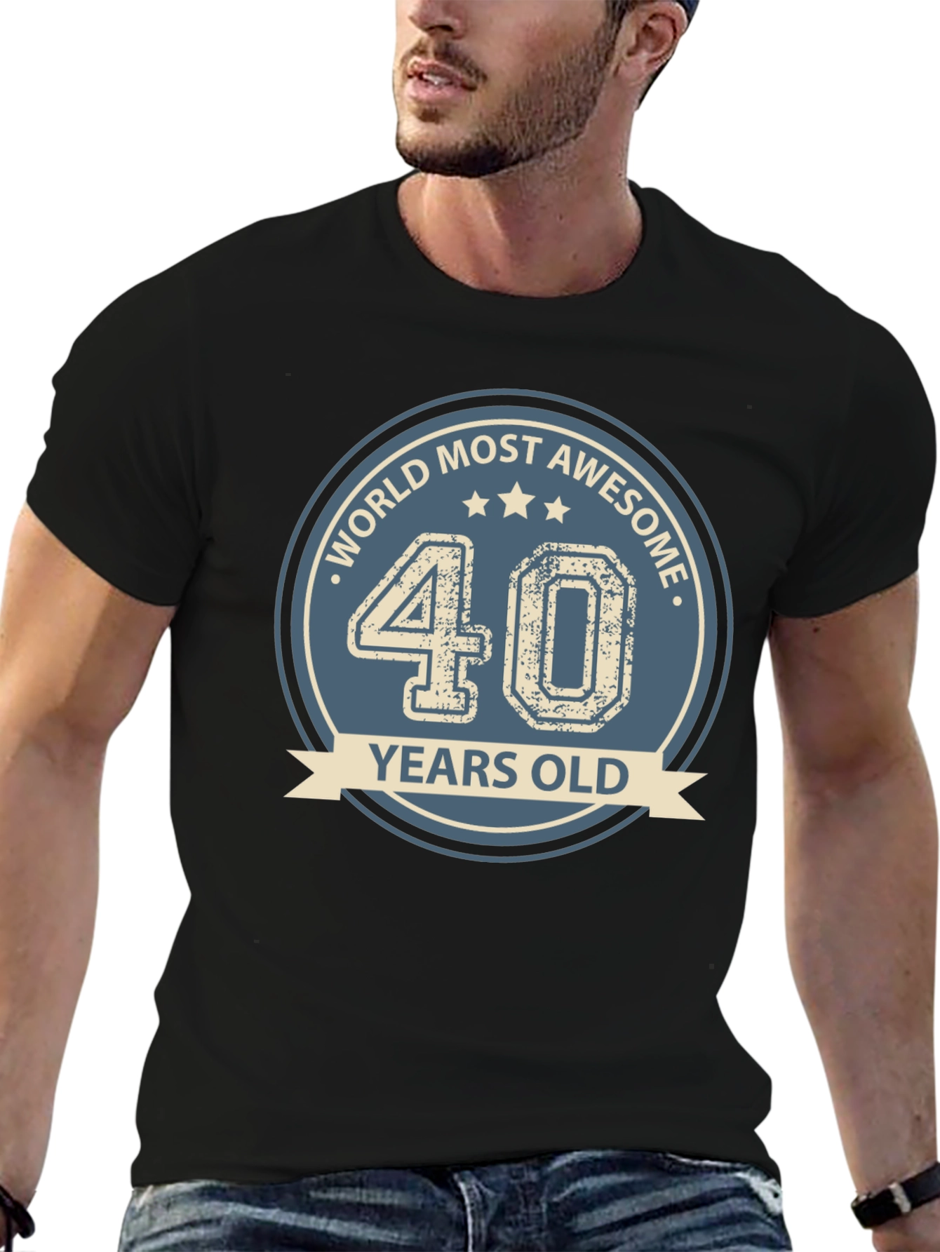 Worlds Most Awesome 40 Years Old T-Shirt