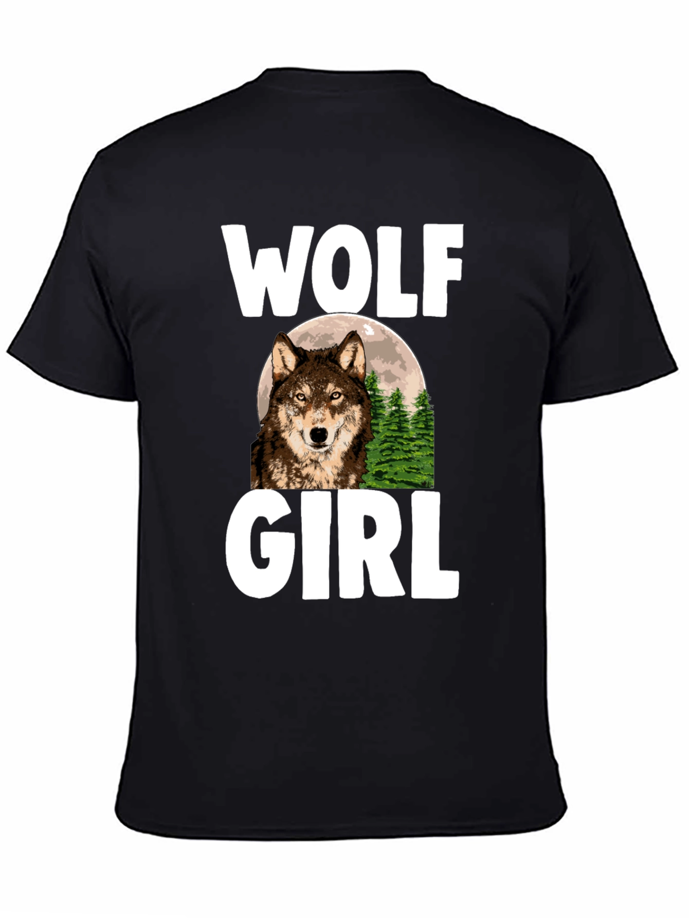 Wolf Girl Graphic T-Shirt