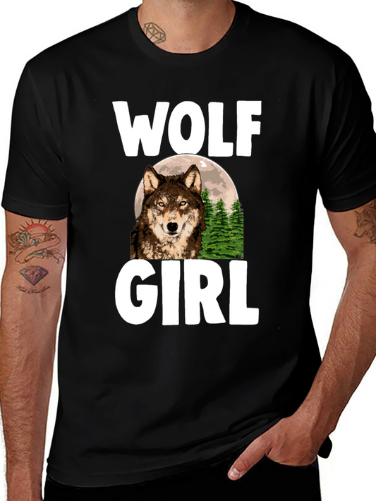 Wolf Girl Graphic T-Shirt