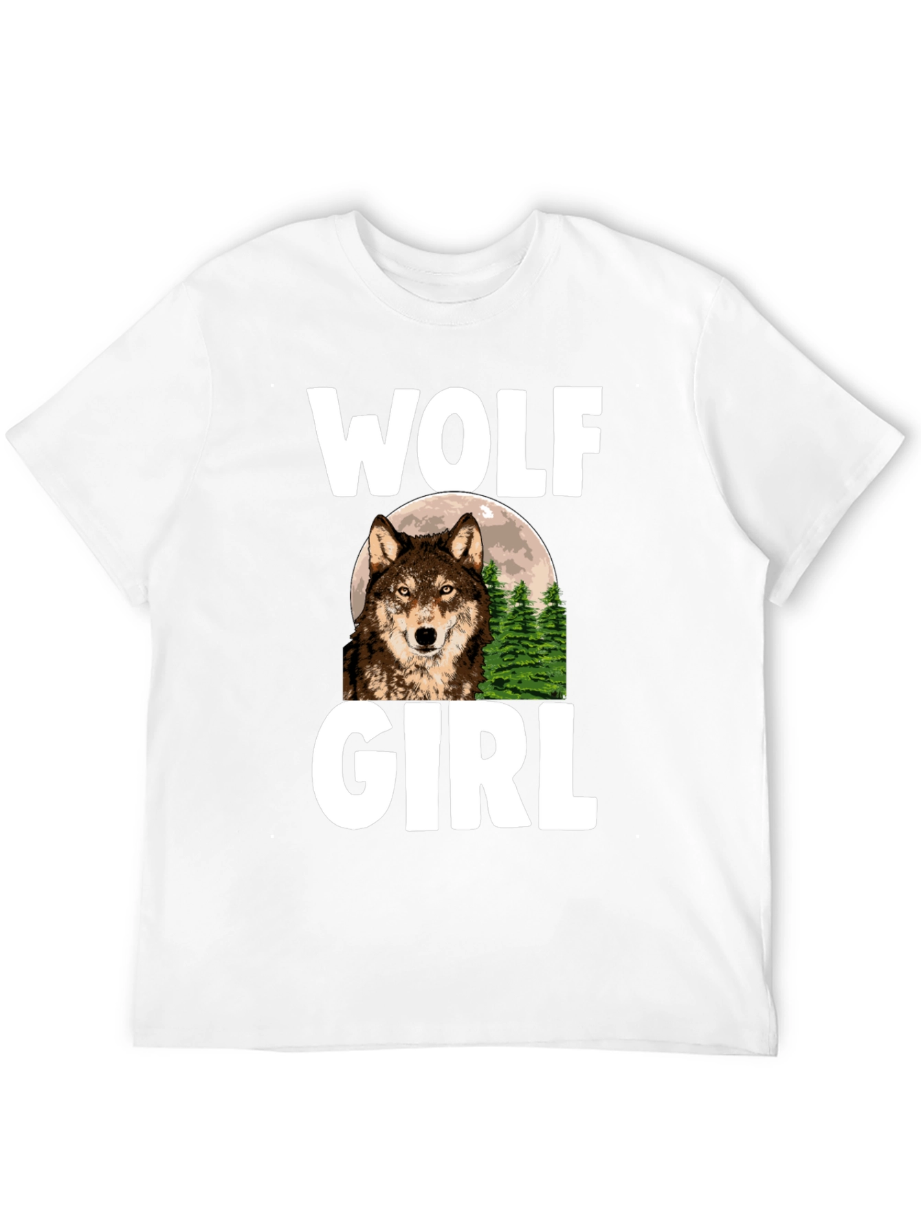 Wolf Girl Graphic T-Shirt