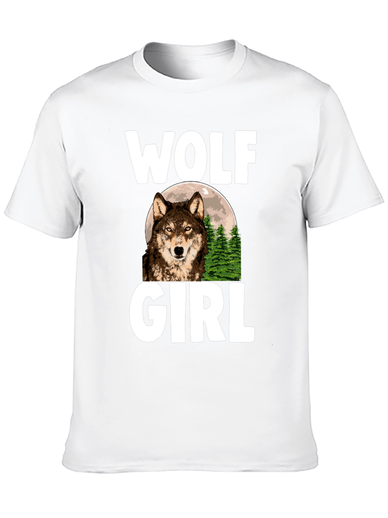 Wolf Girl Graphic T-Shirt