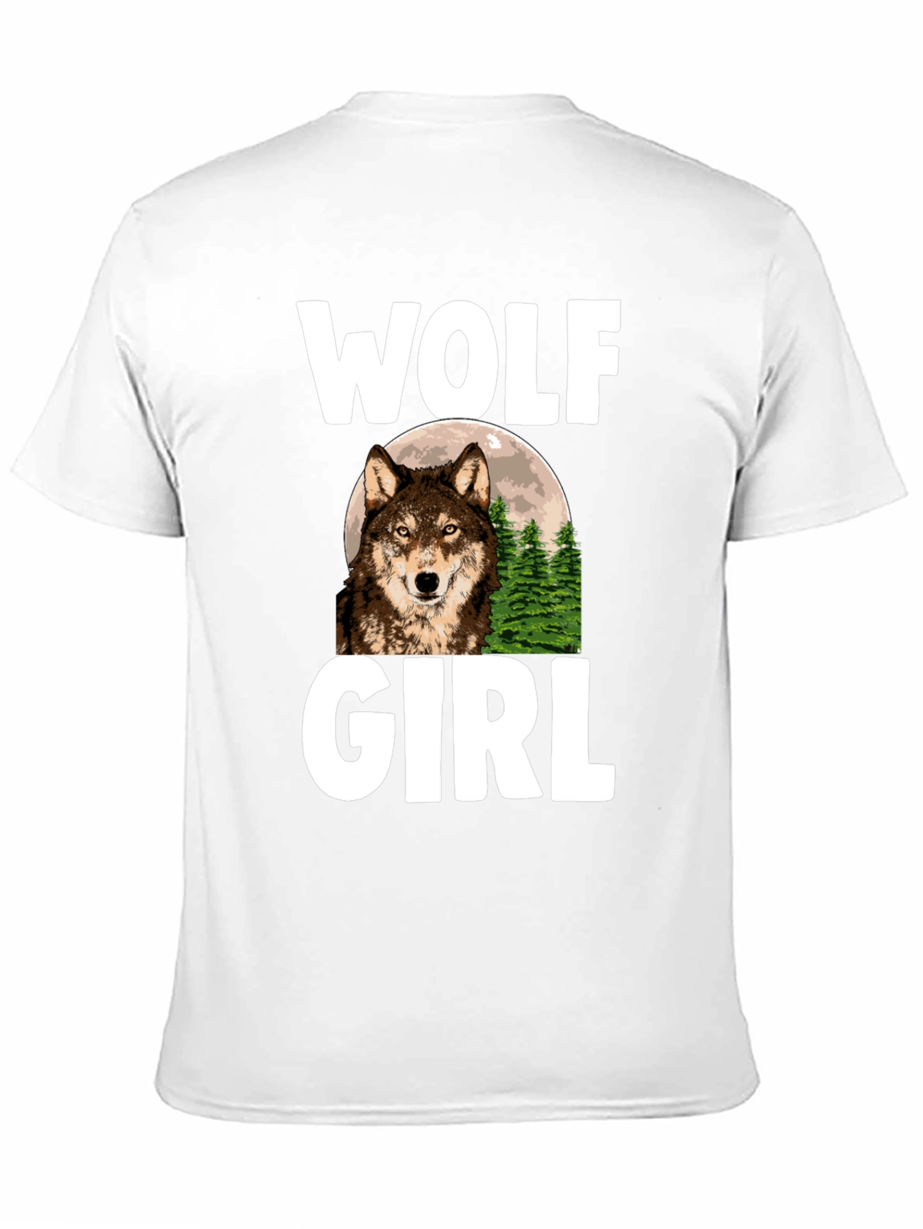 Wolf Girl Graphic T-Shirt