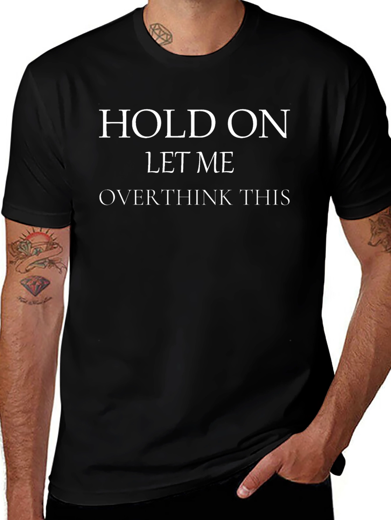 Hold On Let Me Overthink This Graphic Tee