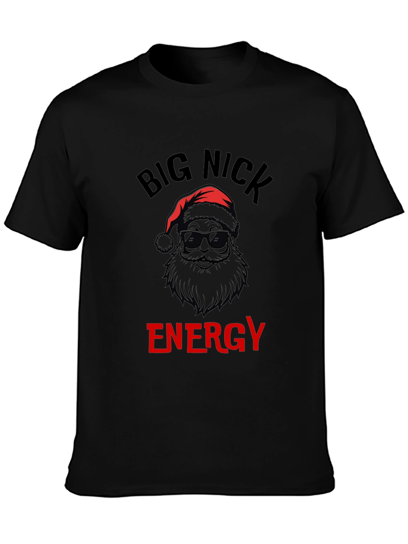 Big Nick Energy Santa Graphic T-Shirt
