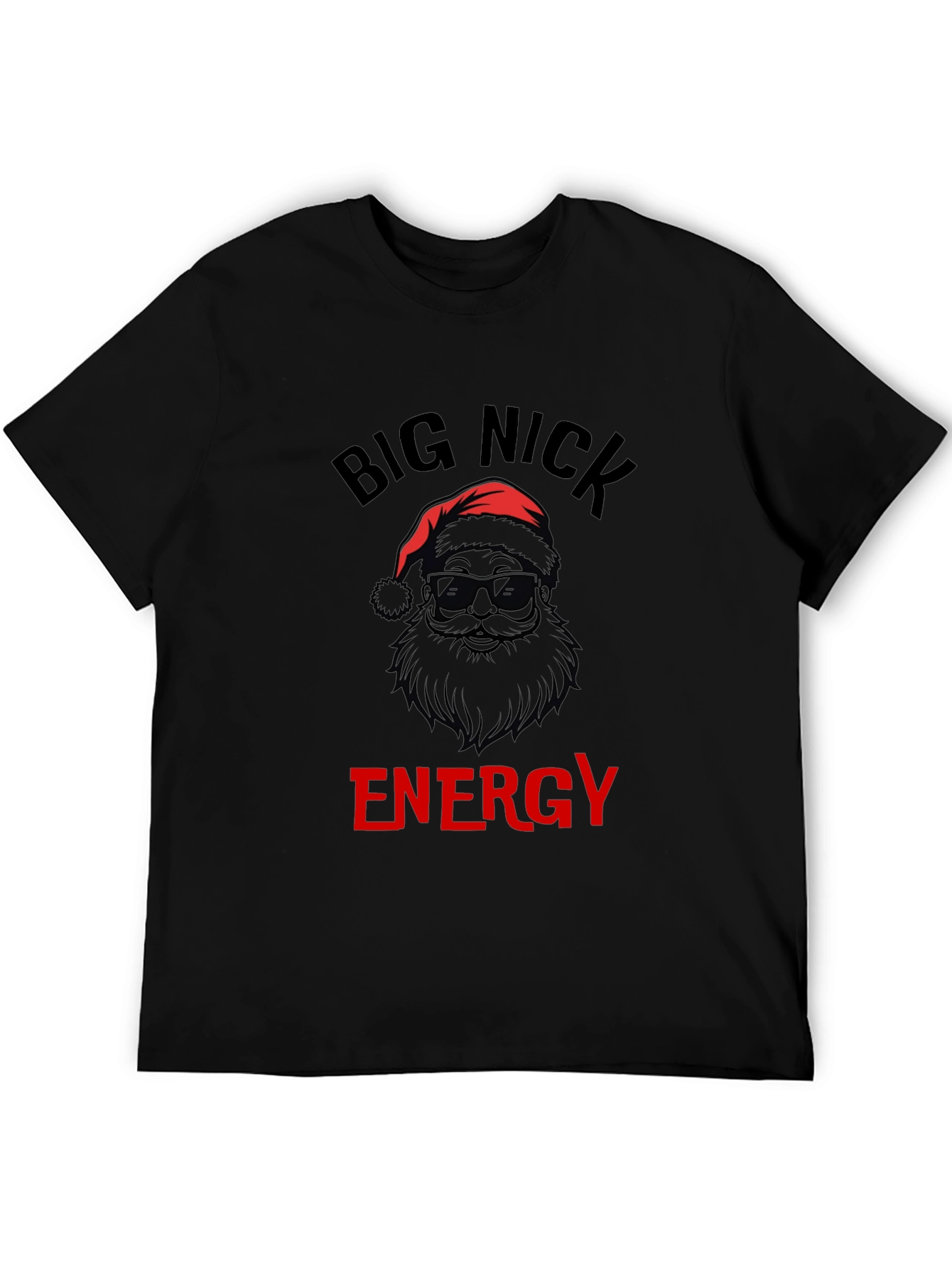 Big Nick Energy Santa Graphic T-Shirt