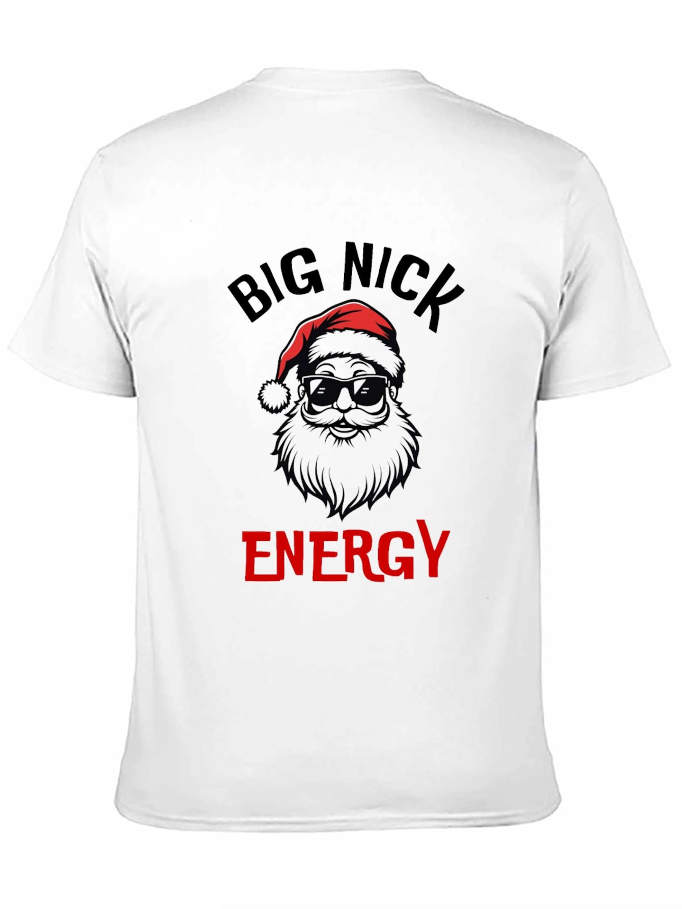 Big Nick Energy Santa Graphic T-Shirt