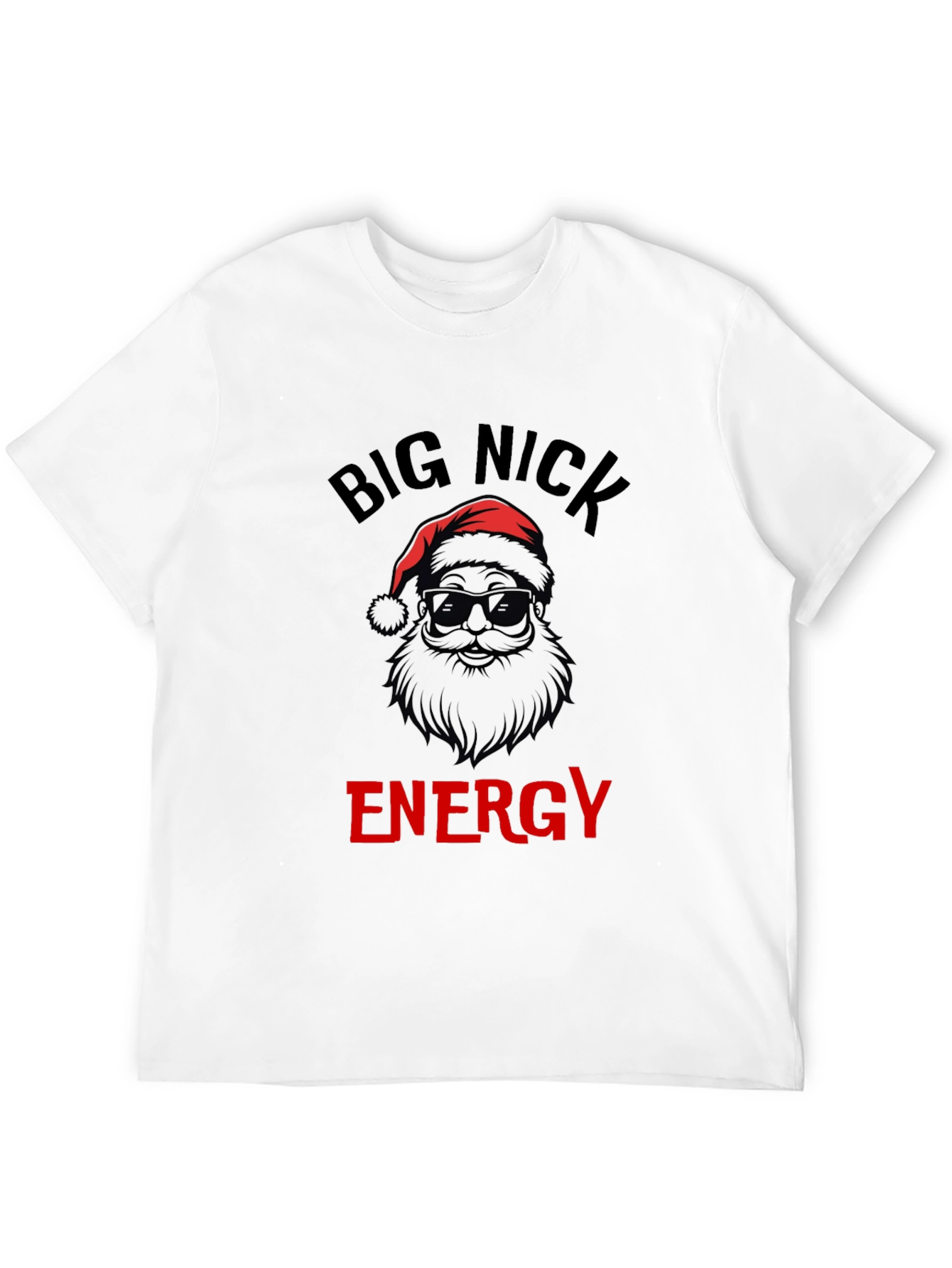 Big Nick Energy Santa Graphic T-Shirt
