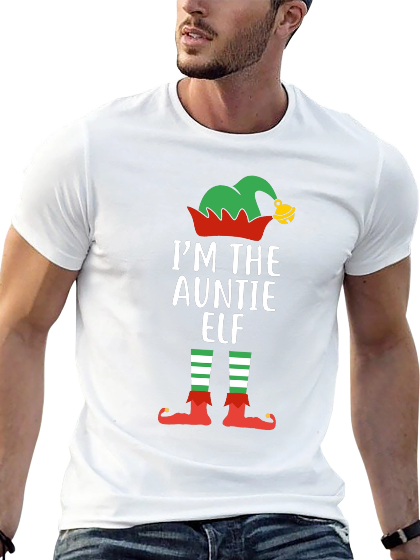 Im The Auntie Elf Christmas T-Shirt