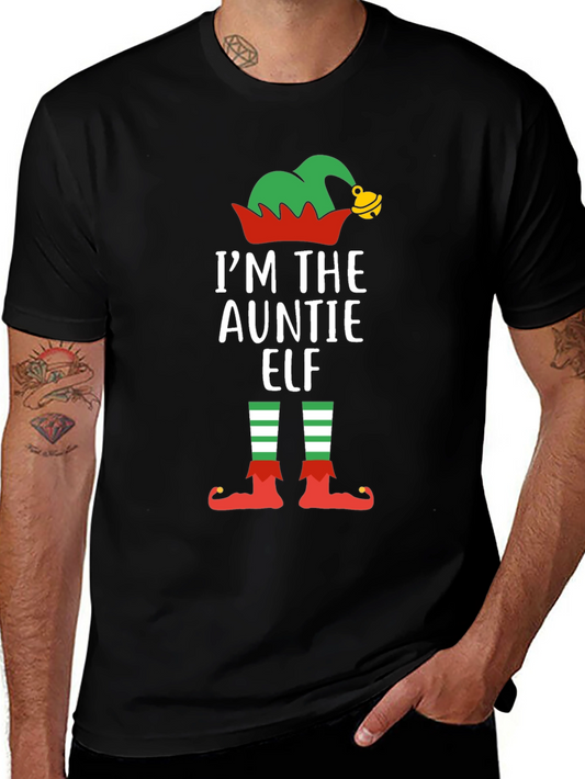 Im The Auntie Elf Christmas T-Shirt