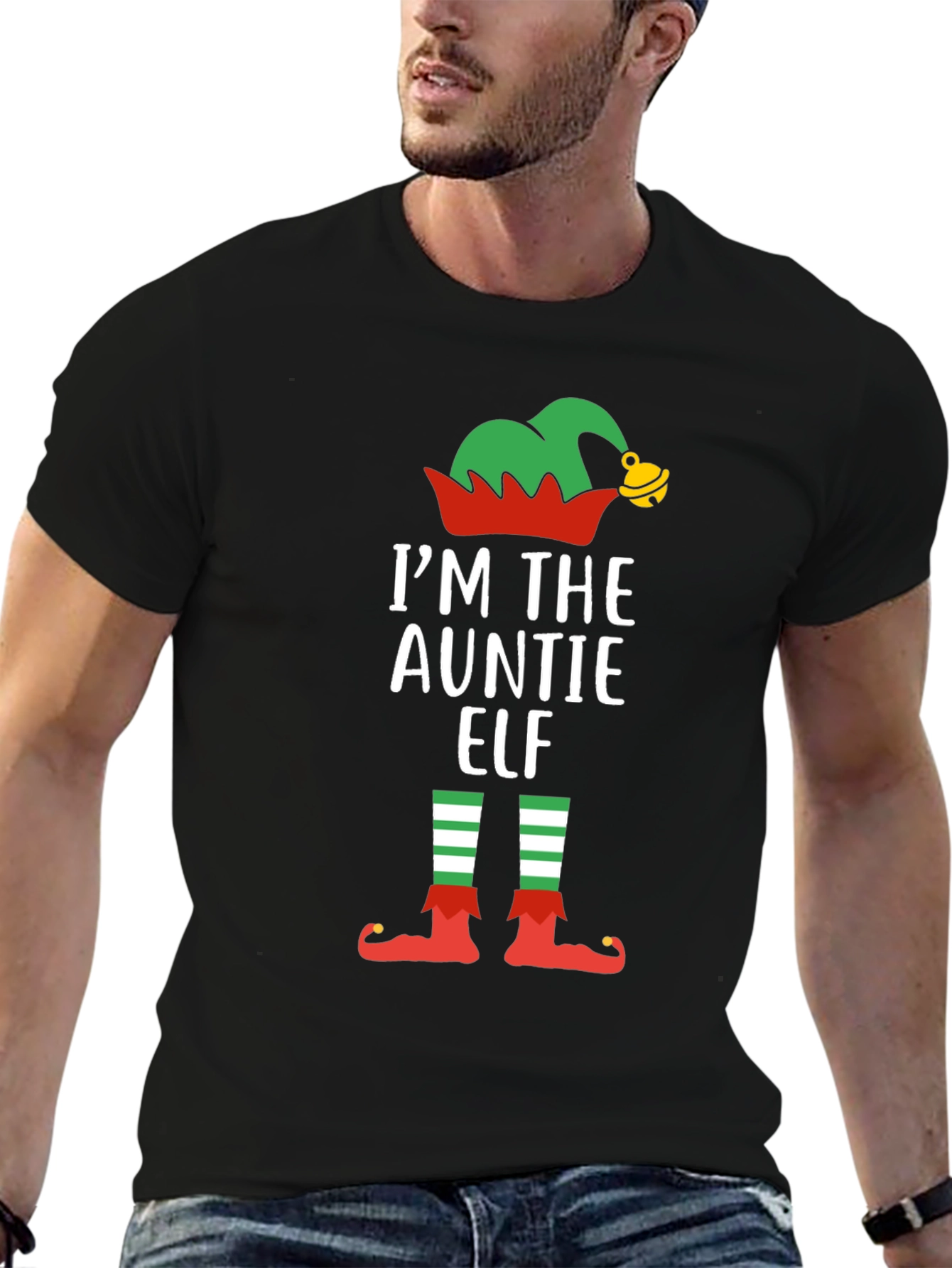 Im The Auntie Elf Christmas T-Shirt
