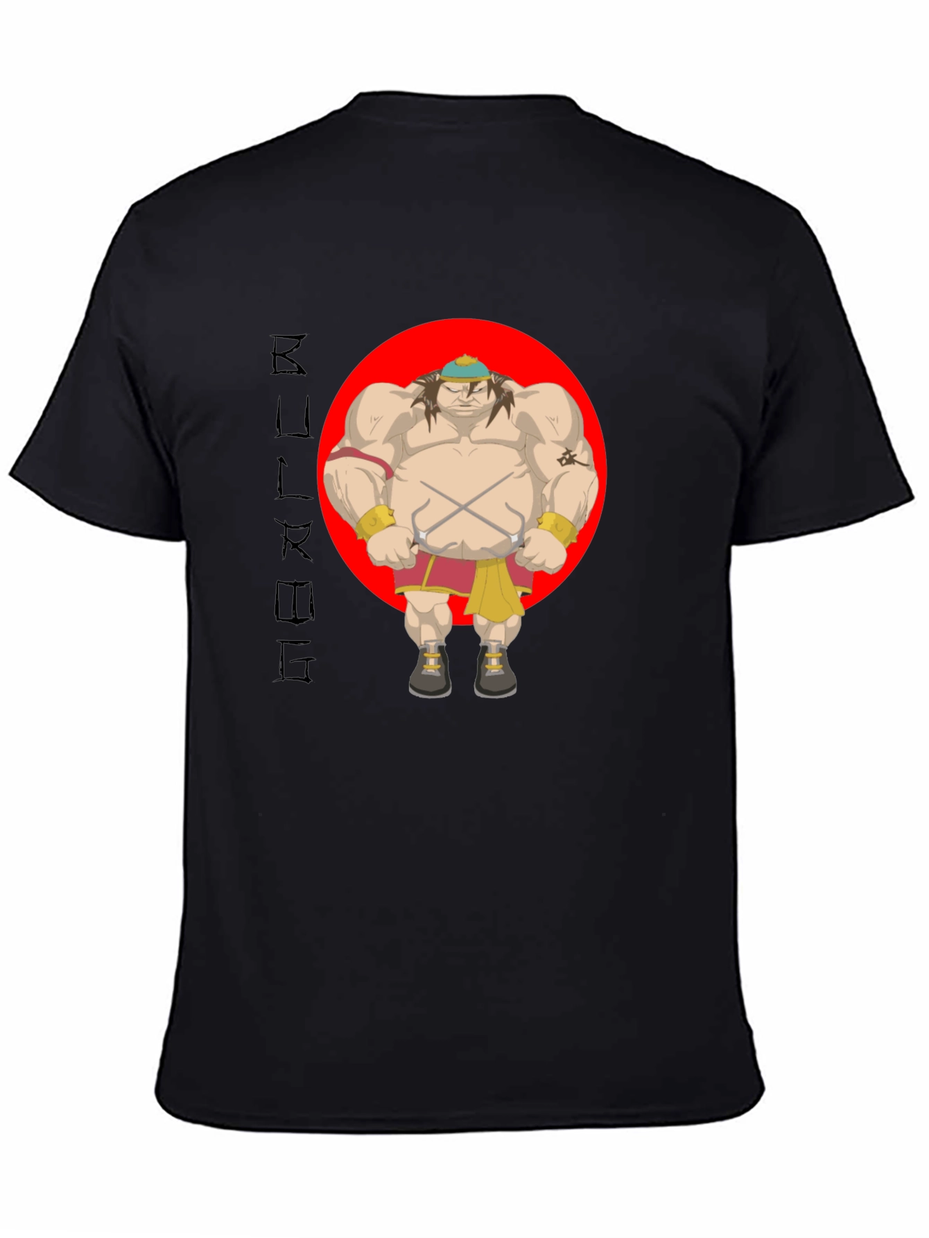 Bulky Warrior T-Shirt - Unique Graphic Tee