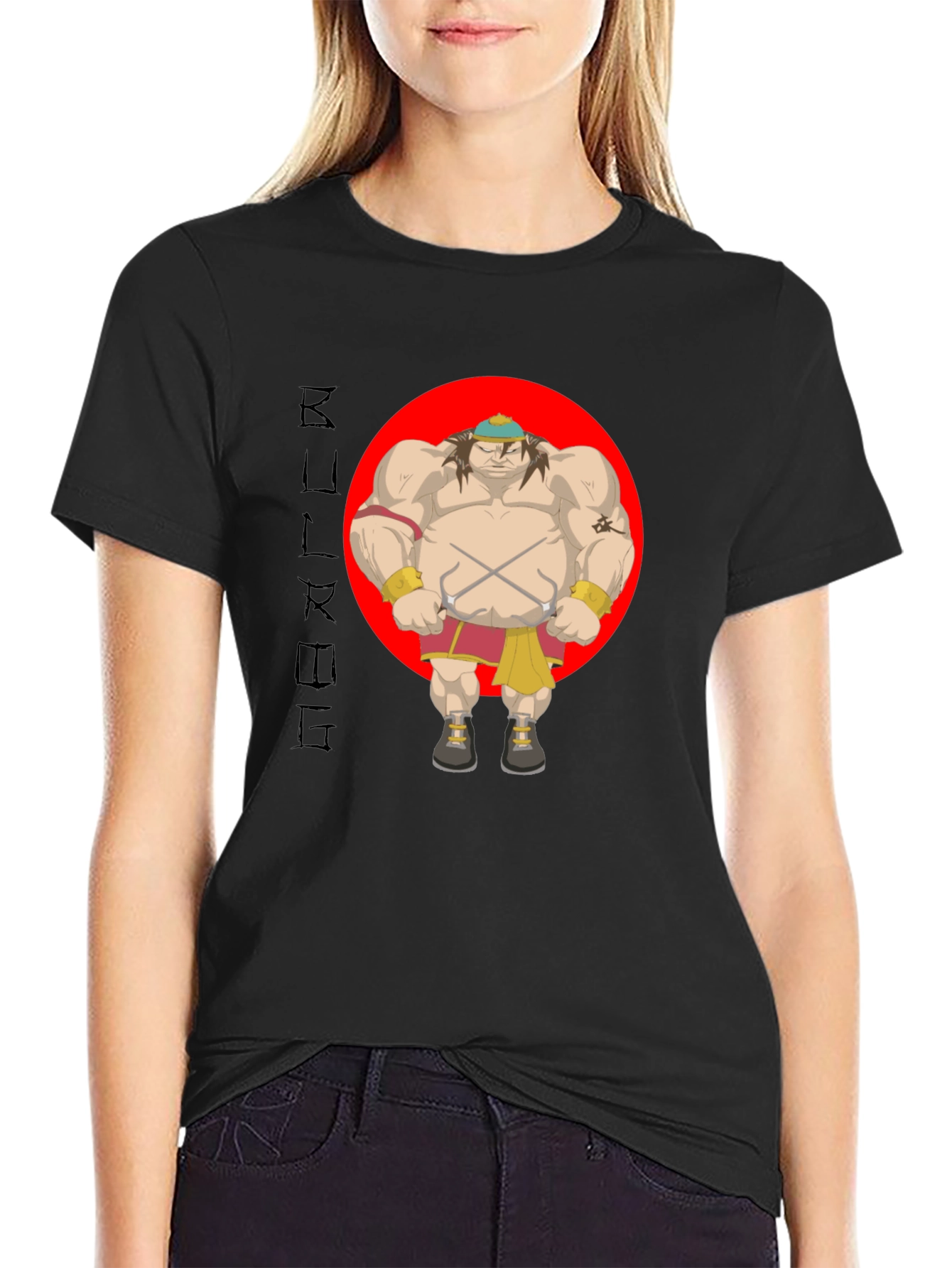 Bulky Warrior T-Shirt - Unique Graphic Tee