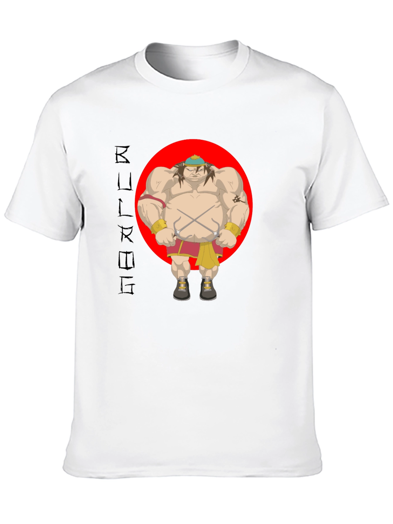 Bulky Warrior T-Shirt - Unique Graphic Tee