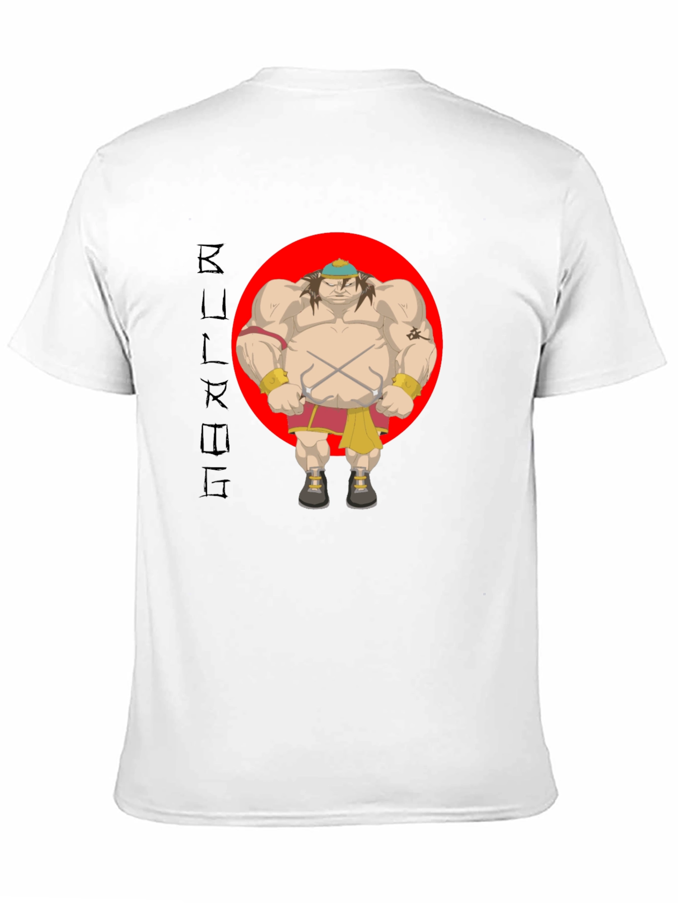 Bulky Warrior T-Shirt - Unique Graphic Tee