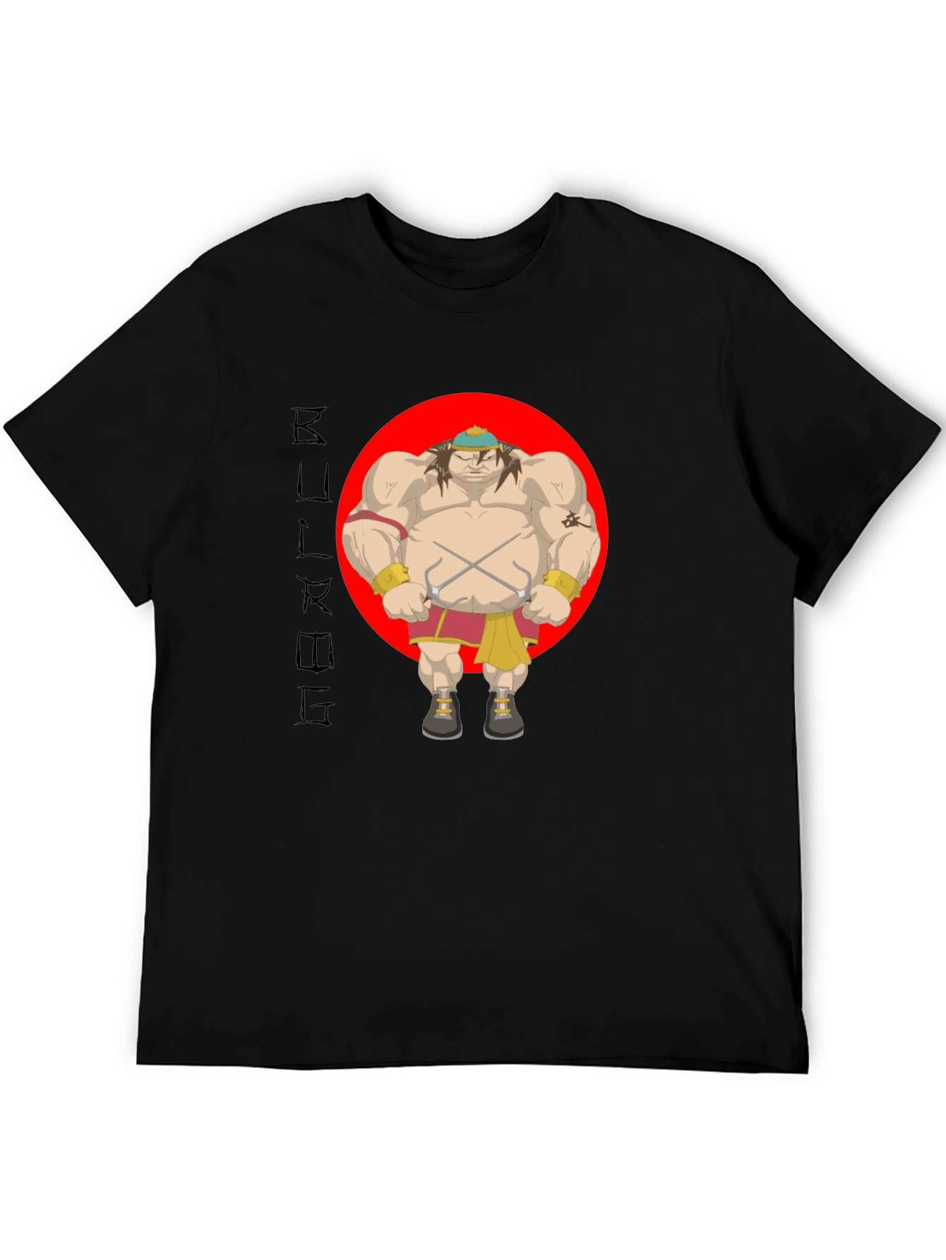 Bulky Warrior T-Shirt - Unique Graphic Tee