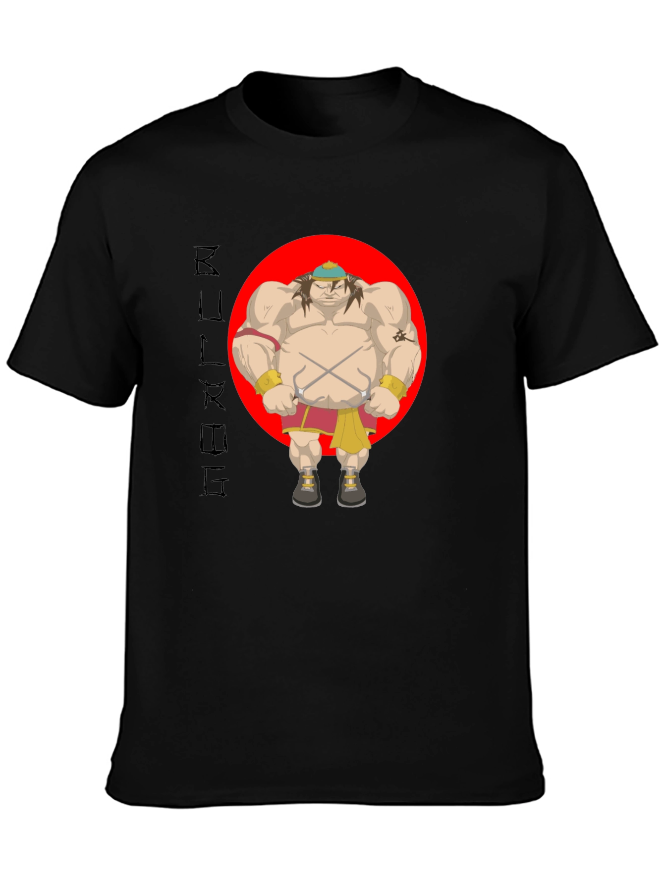 Bulky Warrior T-Shirt - Unique Graphic Tee