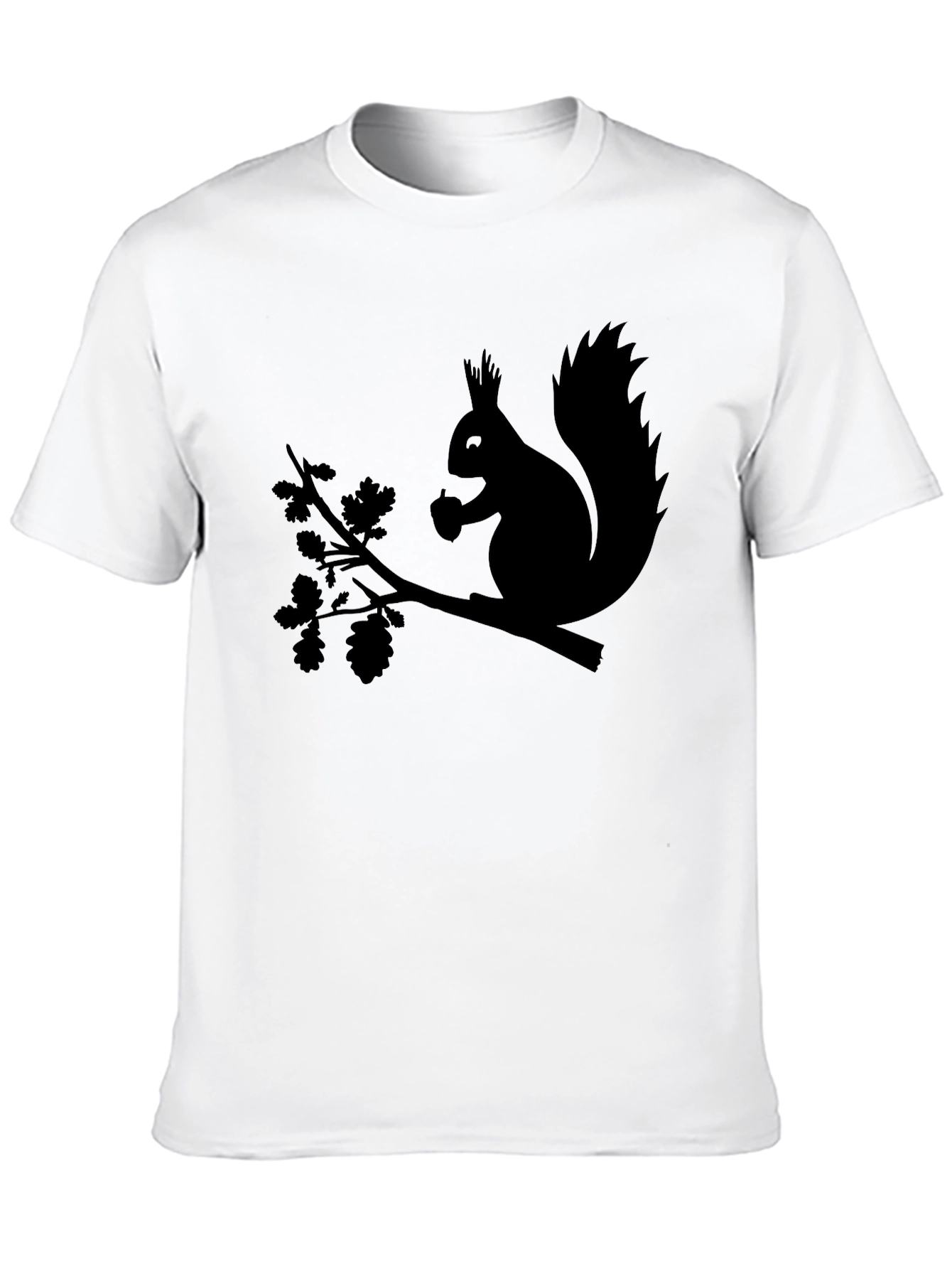 Squirrel on Branch Graphic T-Shirt - Unisex