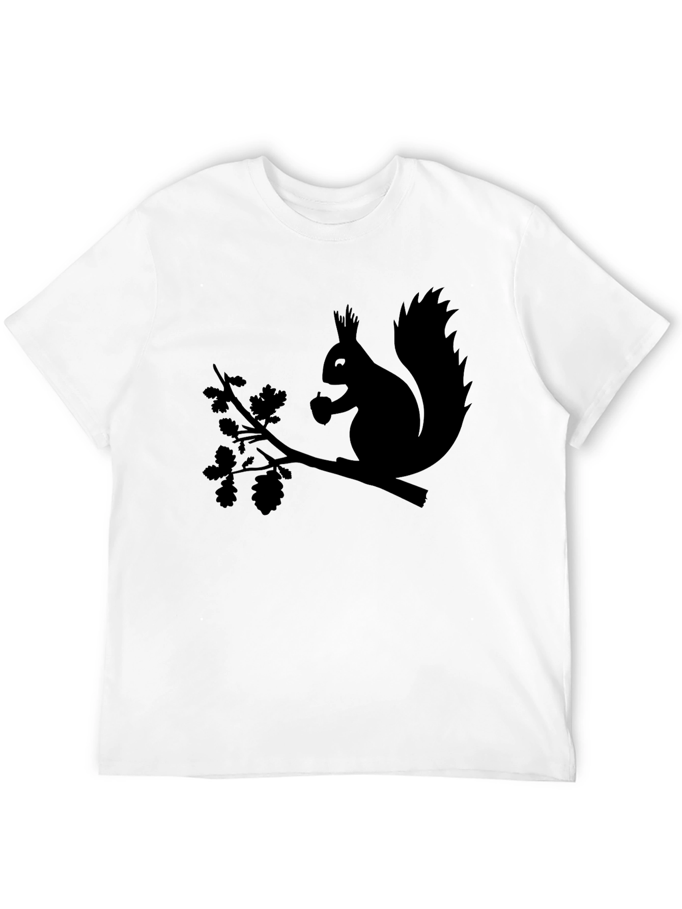 Squirrel on Branch Graphic T-Shirt - Unisex