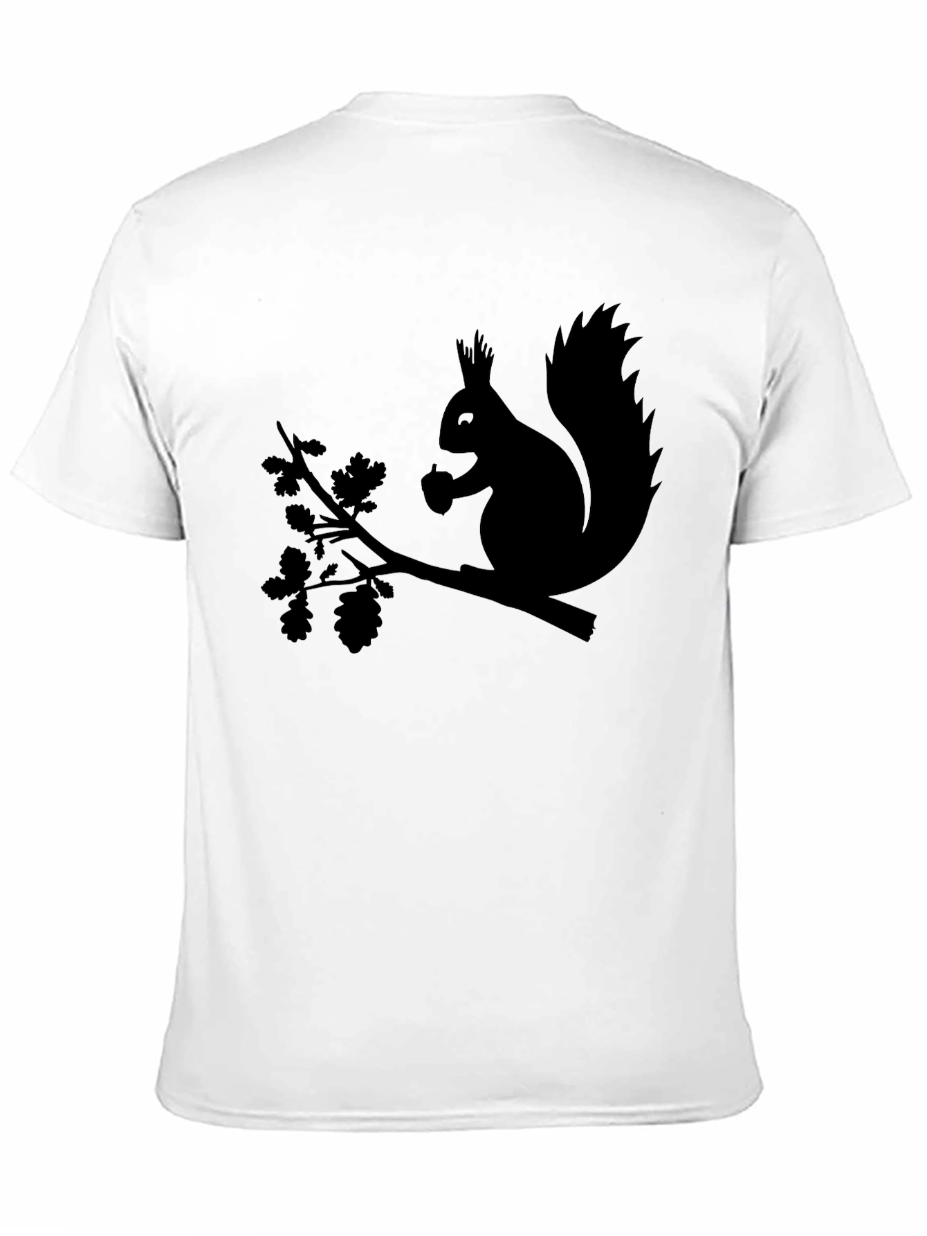 Squirrel on Branch Graphic T-Shirt - Unisex
