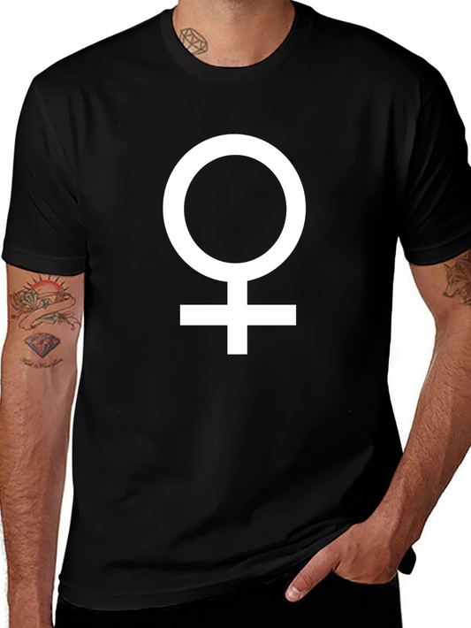 Venus Symbol Black T-Shirt