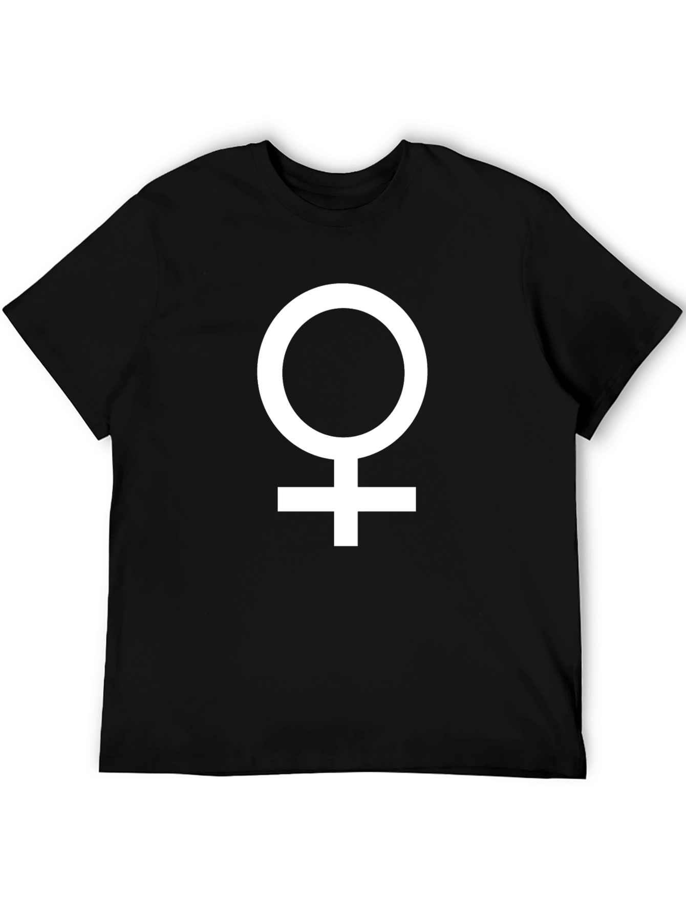 Venus Symbol Black T-Shirt