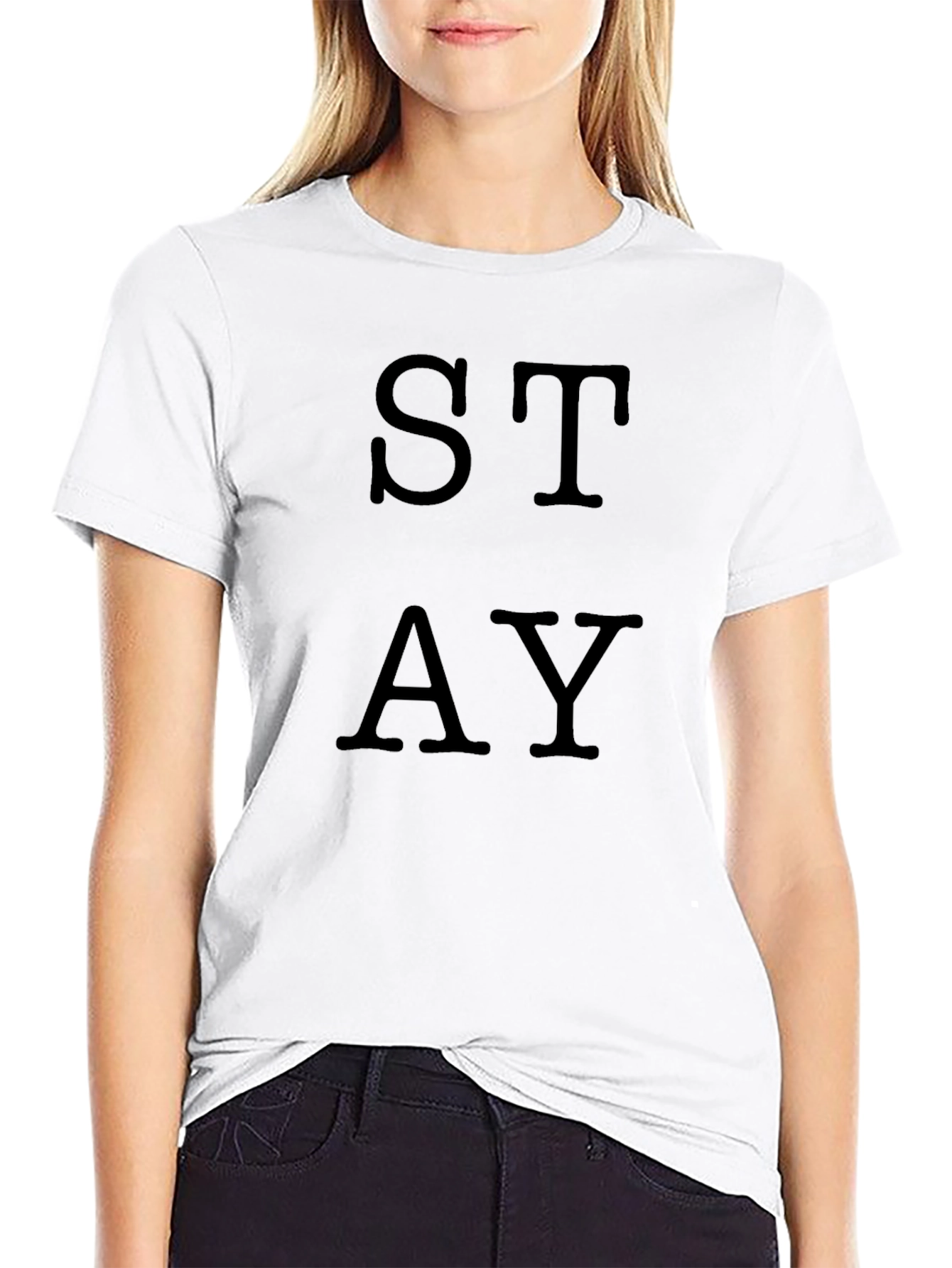 STAY Graphic T-Shirt - Stylish Comfort