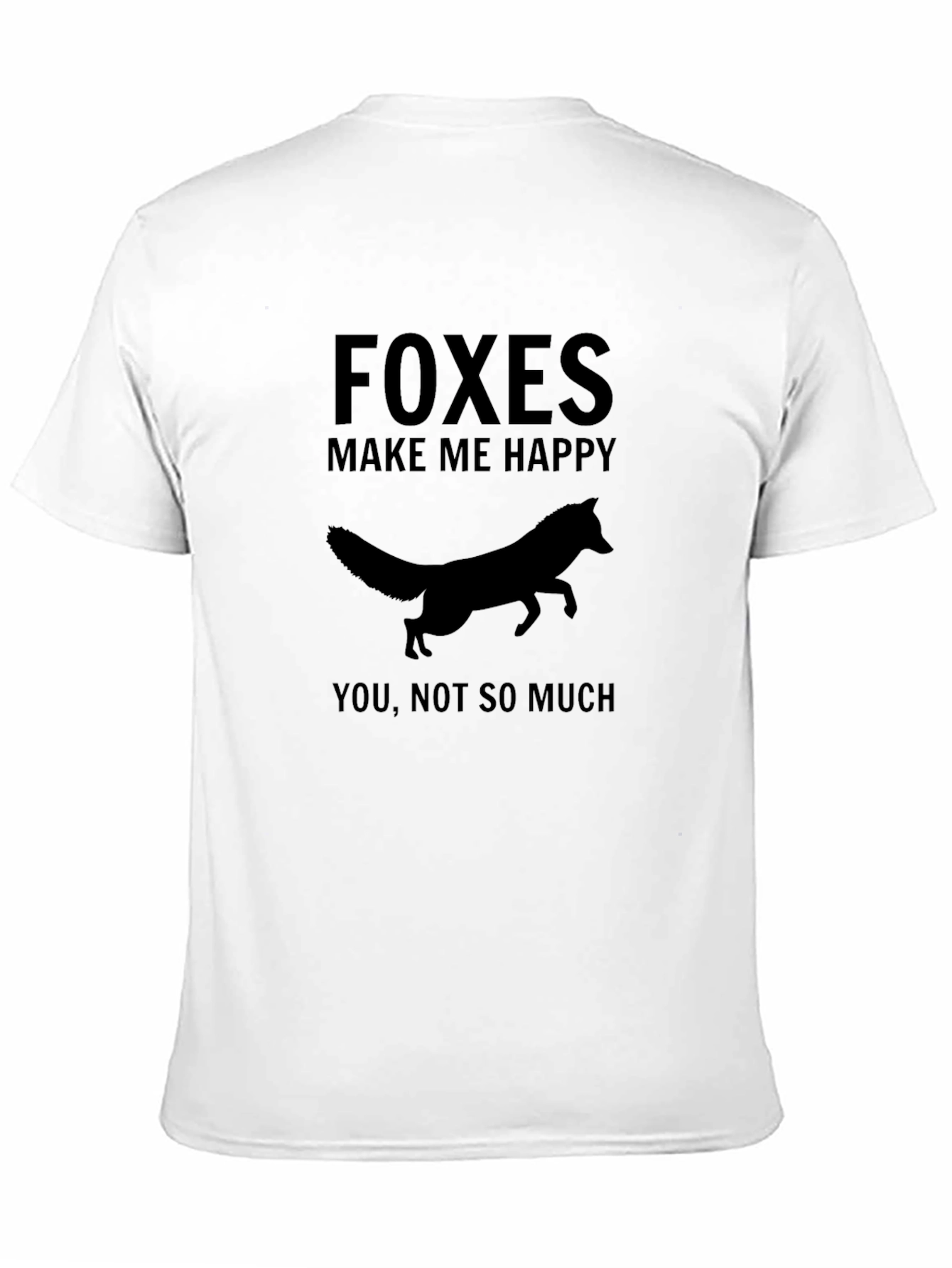 Foxes Make Me Happy T-Shirt - Unisex