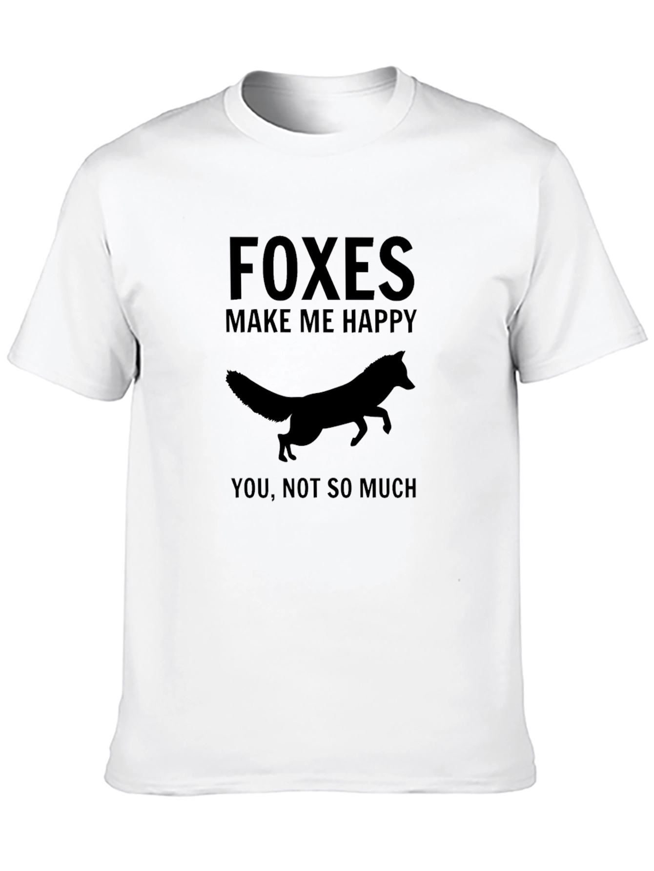 Foxes Make Me Happy T-Shirt - Unisex