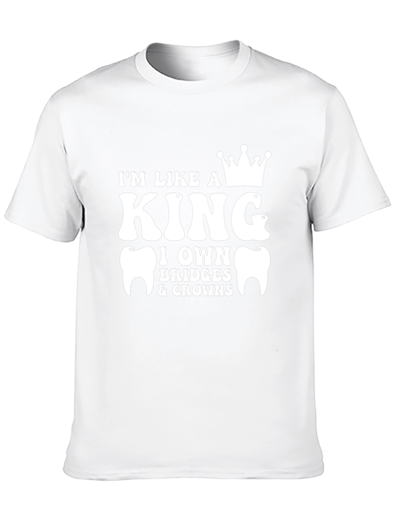 Dentist King Funny Graphic T-Shirt
