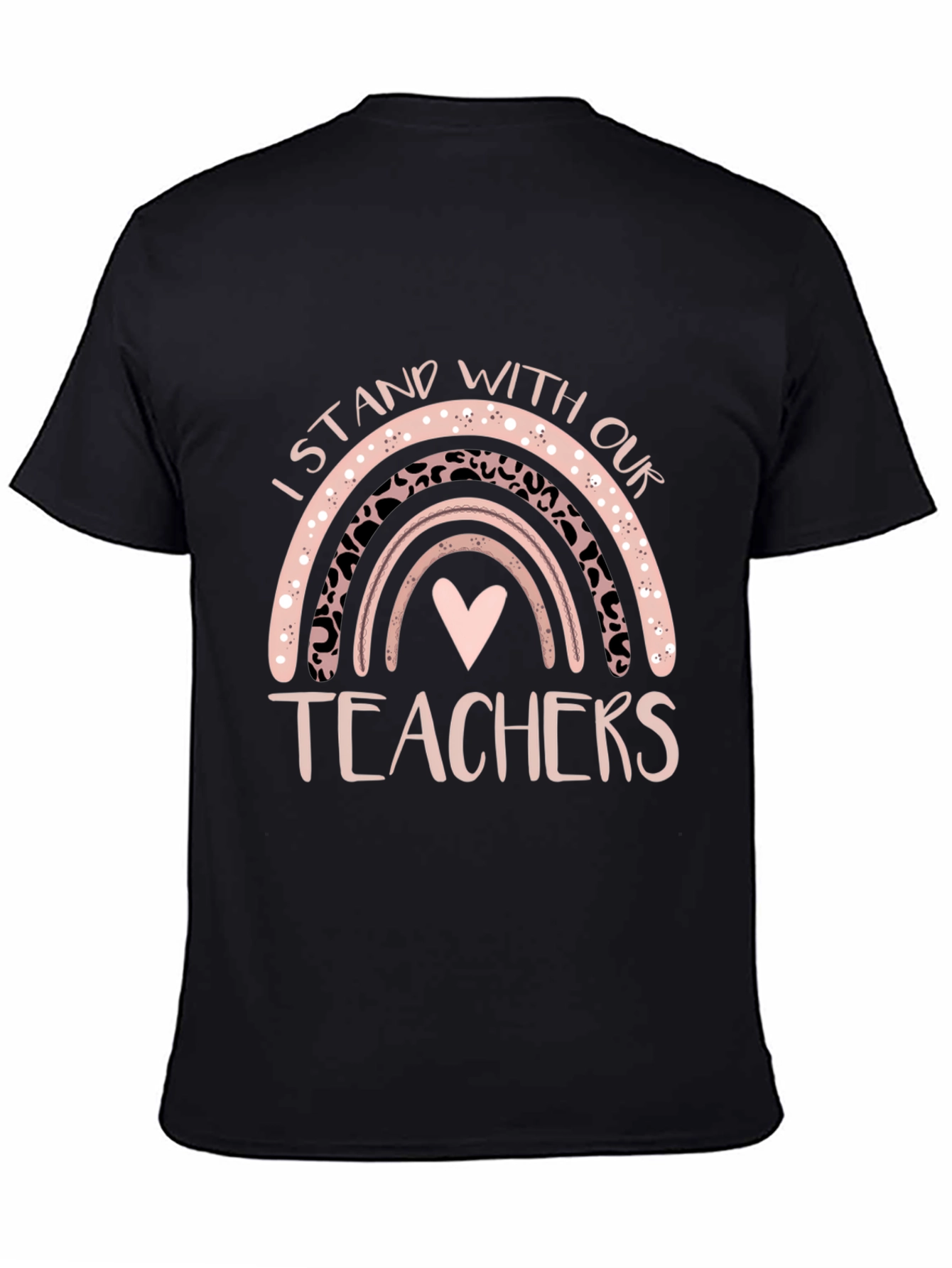 I Stand With Our Teachers Graphic Tee