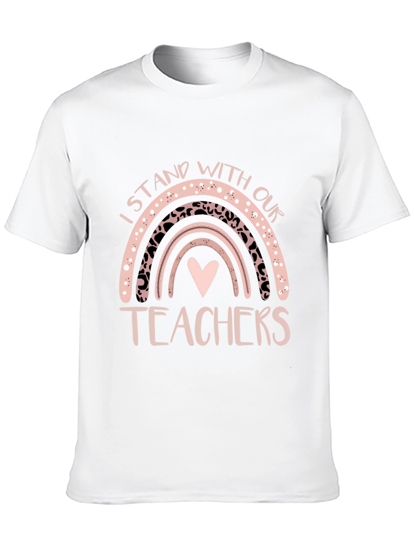 I Stand With Our Teachers Graphic Tee