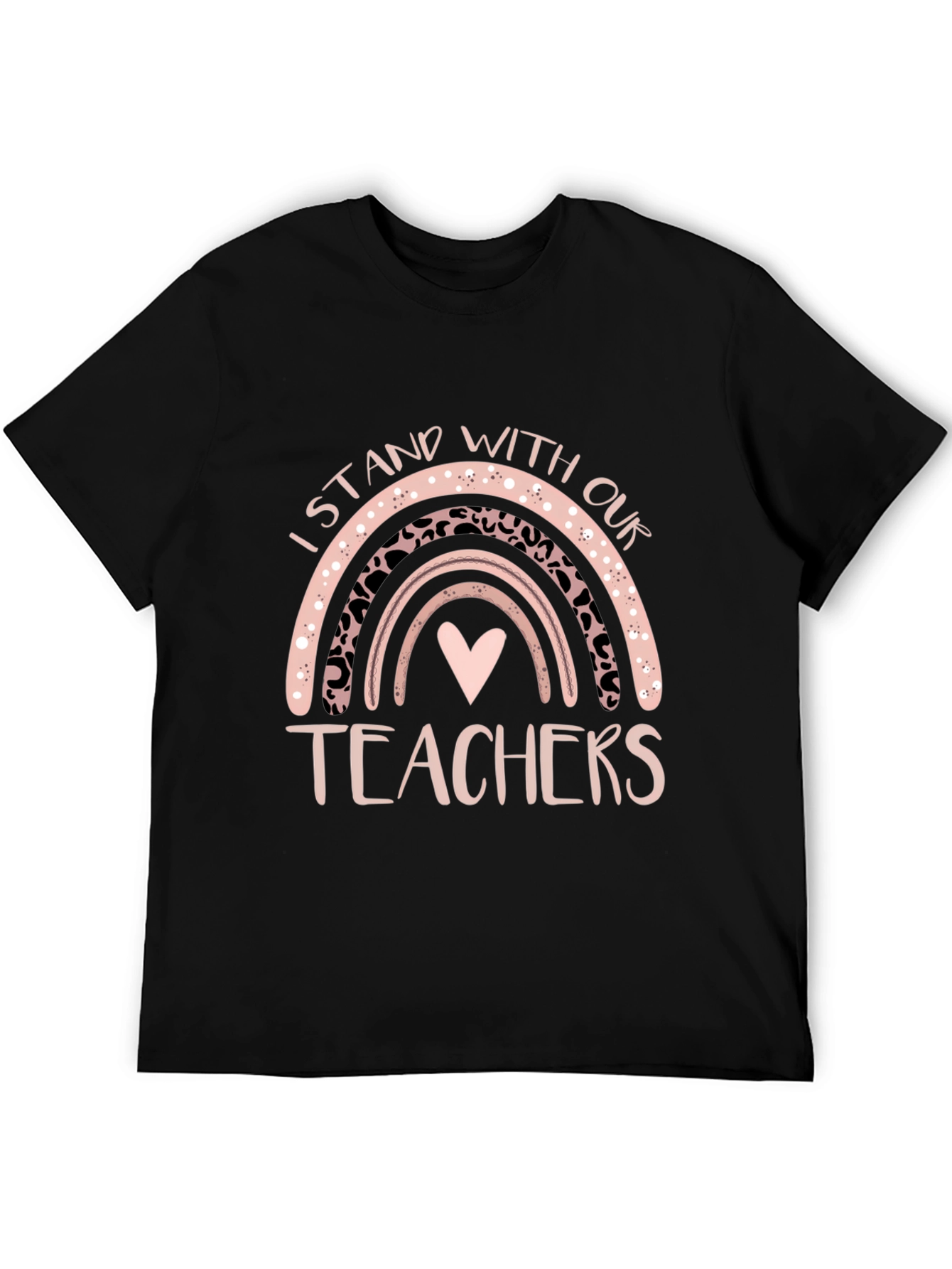 I Stand With Our Teachers Graphic Tee
