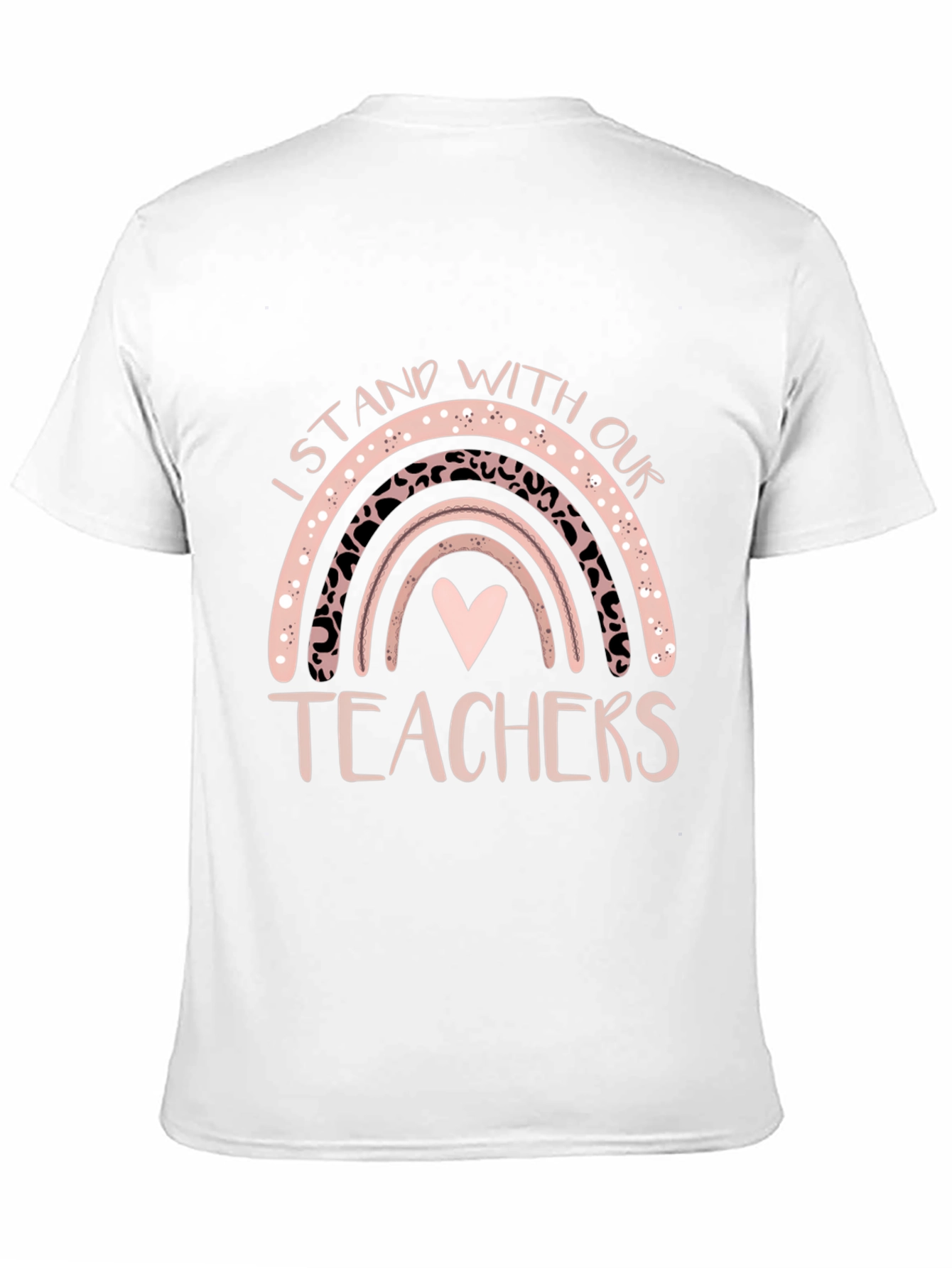 I Stand With Our Teachers Graphic Tee