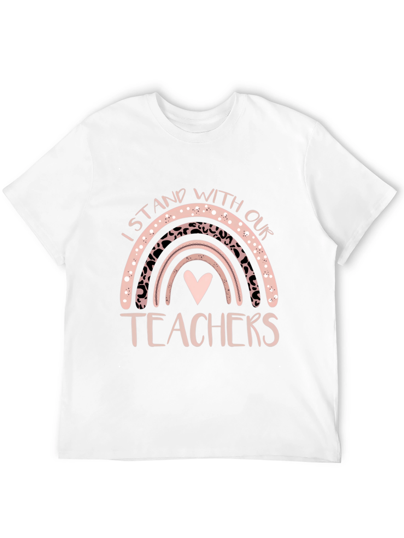 I Stand With Our Teachers Graphic Tee